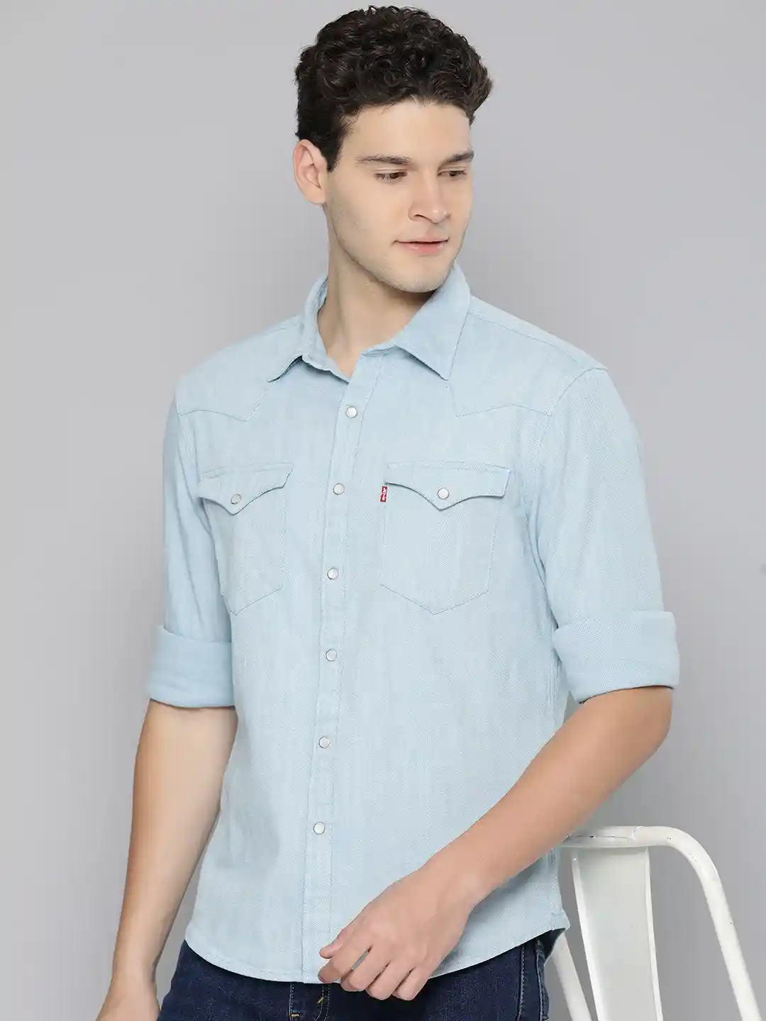 Levi Mens Denim Button Down Levi's Denim Button Up Shirt Buy