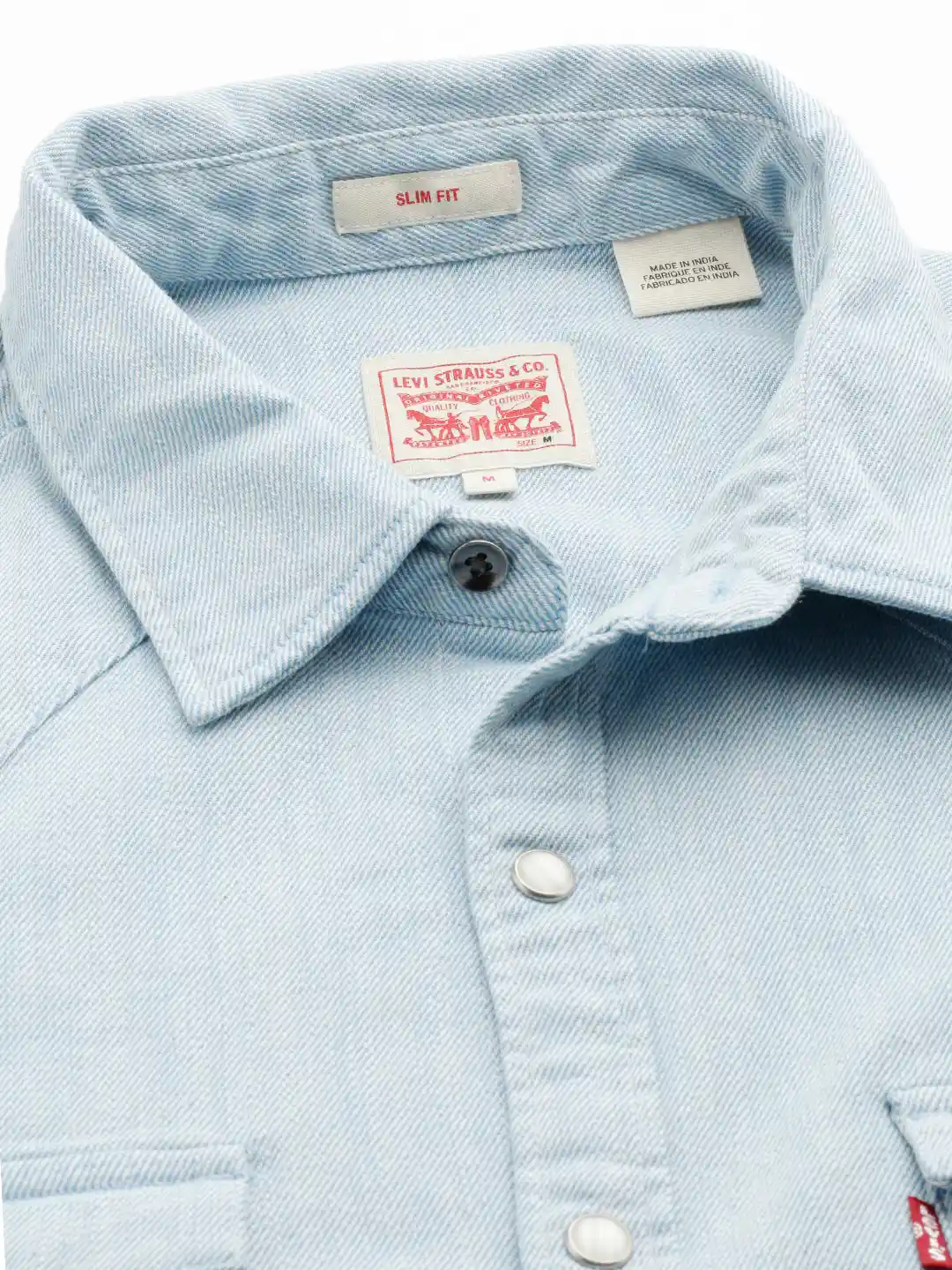 Buy Levis Men Slim Fit Opaque Denim Casual Shirt Shirts for Men