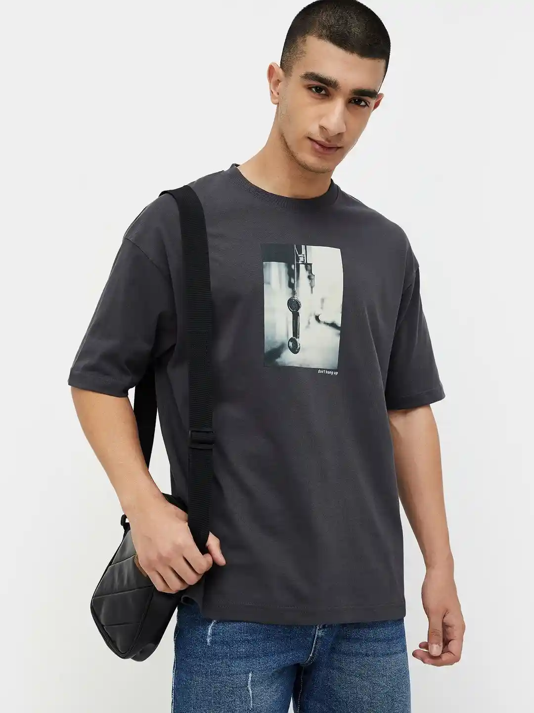 Buy Fame Forever by Lifestyle Men Printed Extended Sleeves T-shirt