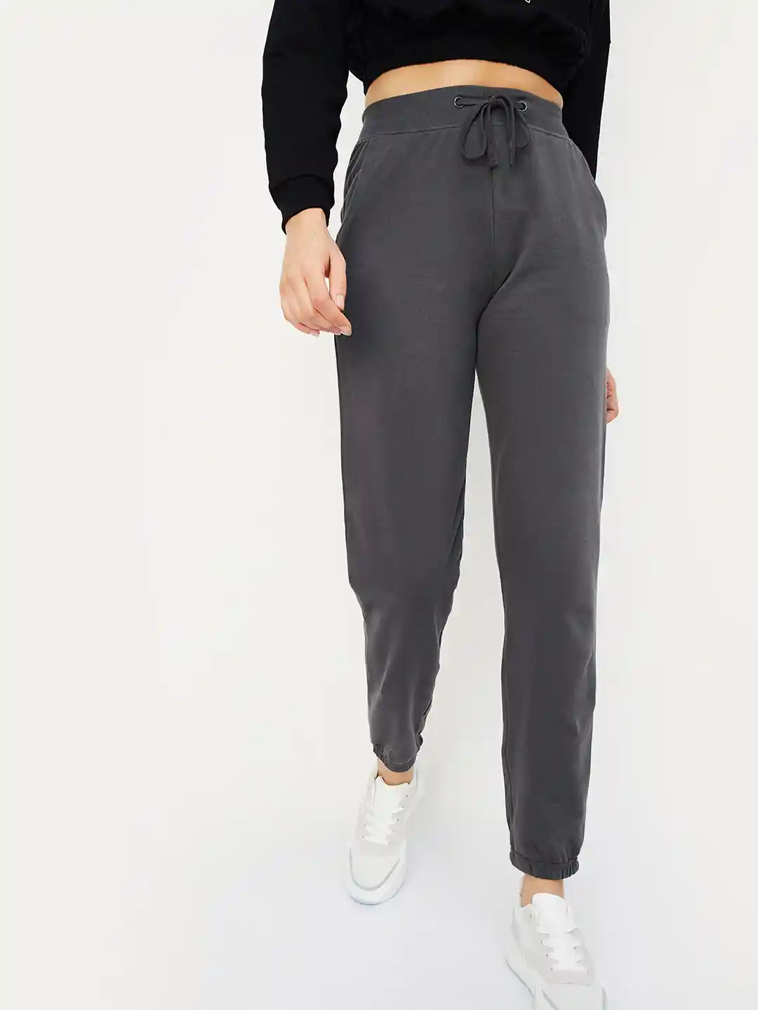 Buy max Women Solid Sports Joggers Track Pants for Women
