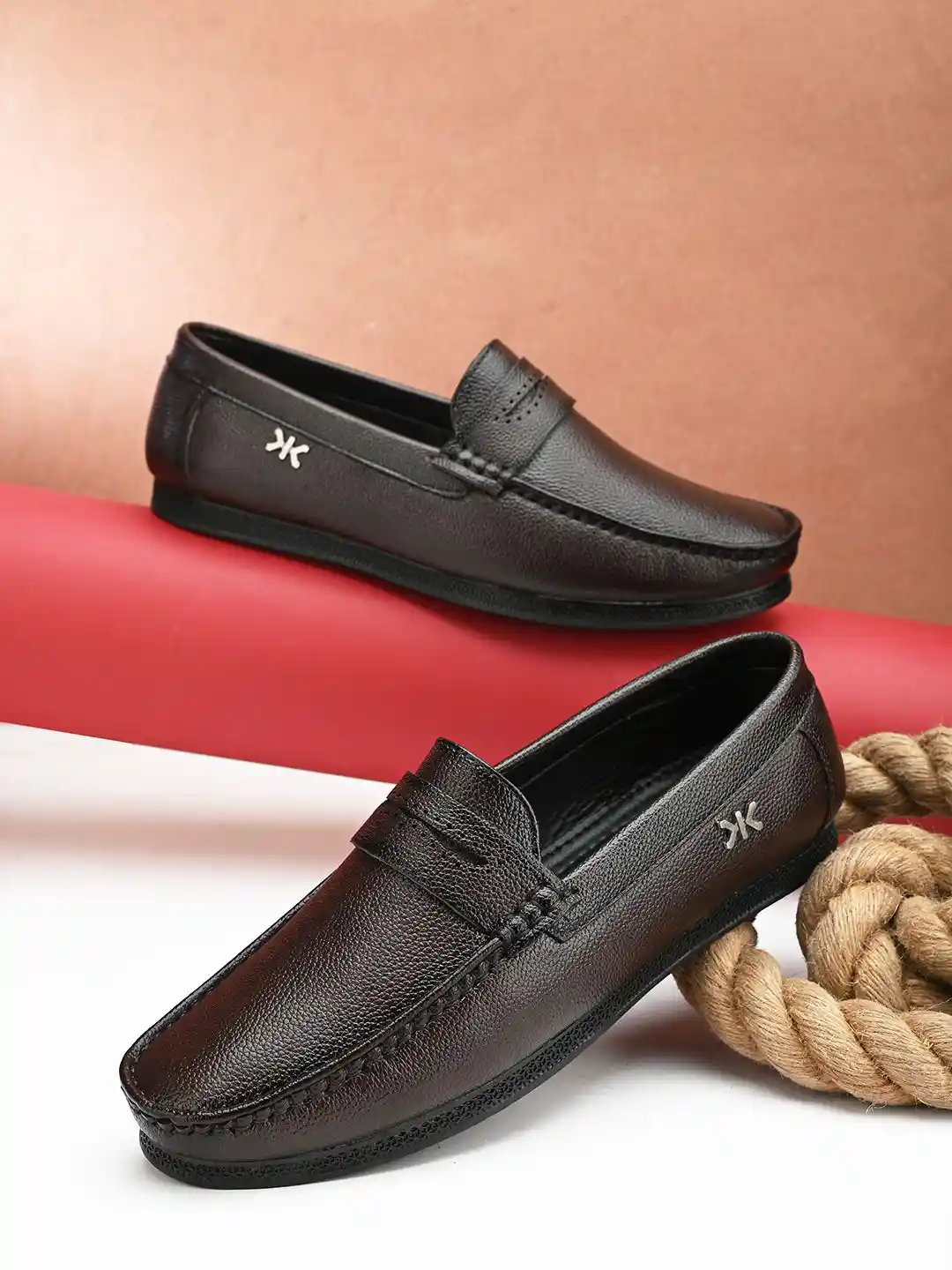 Killer Men Faux Leather Round Toe Formal Loafers