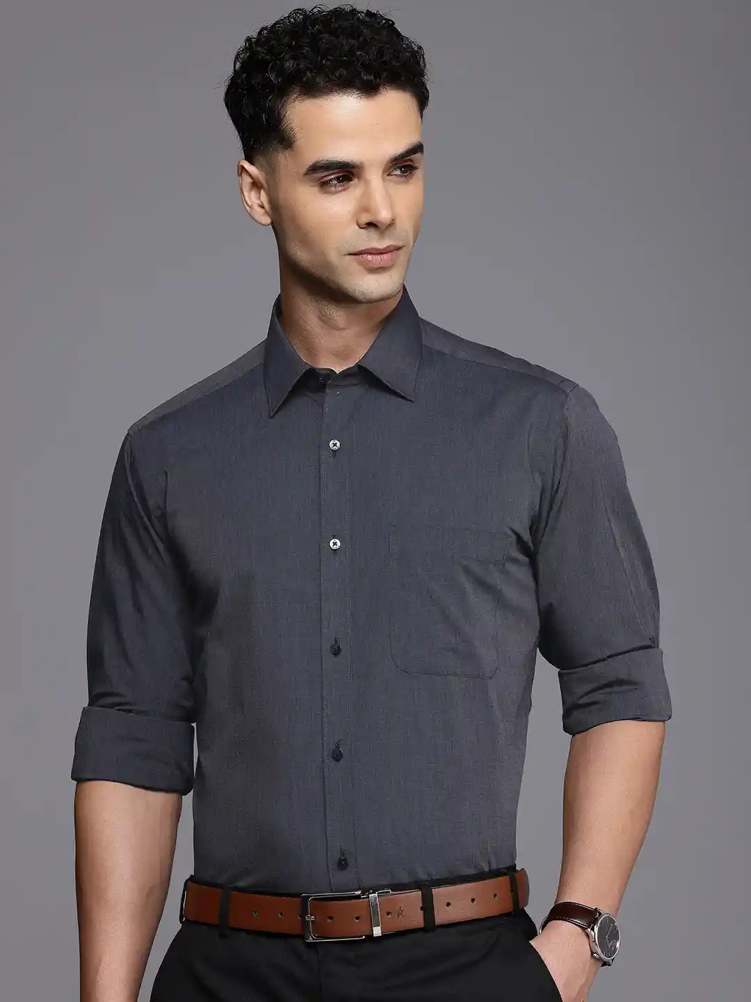 Raymond Slim Fit Pure Cotton Formal Shirt