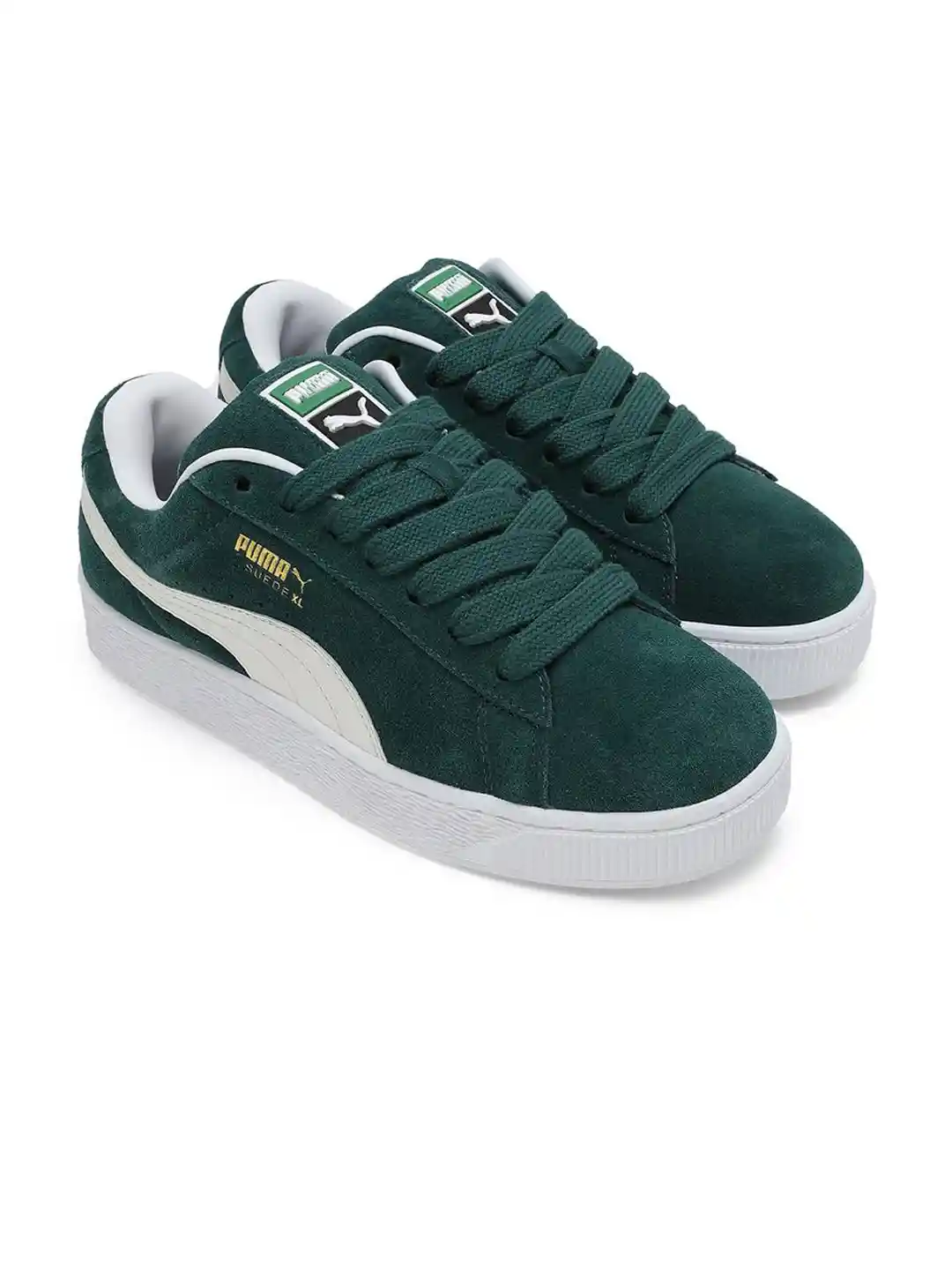Puma Sneakers Green Puma Classic Suede Brand Puma Puma Suede