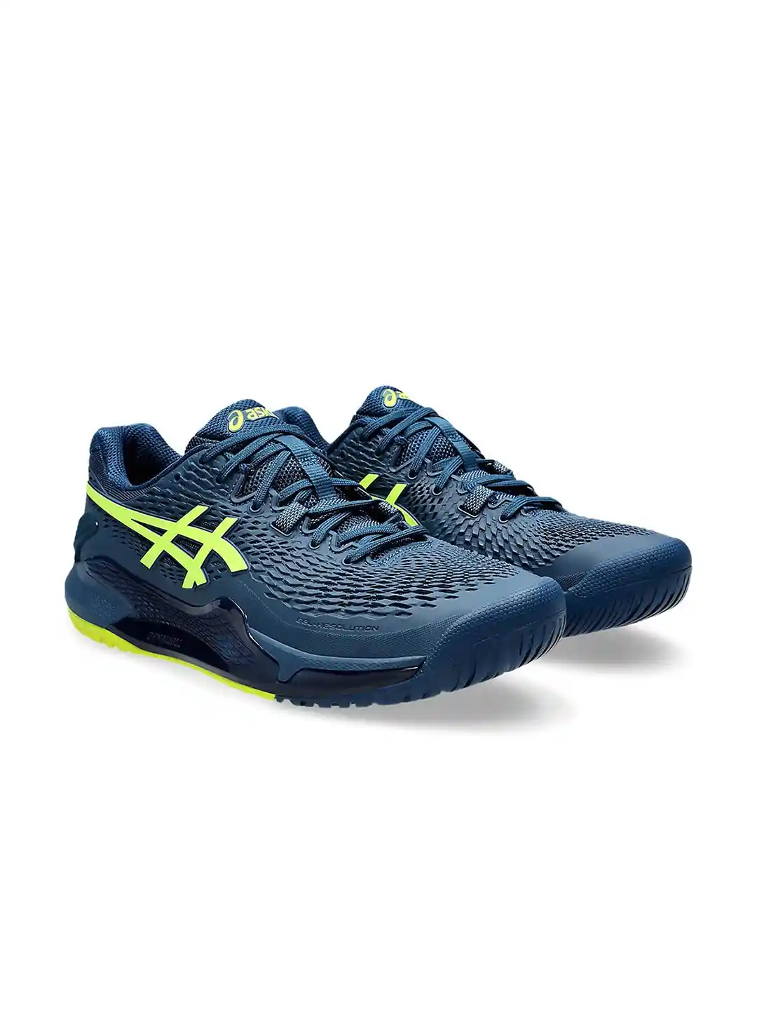 Buy ASICS GEL-RESOLUTION 9Men Women Non Marking Lace Ups Tennis