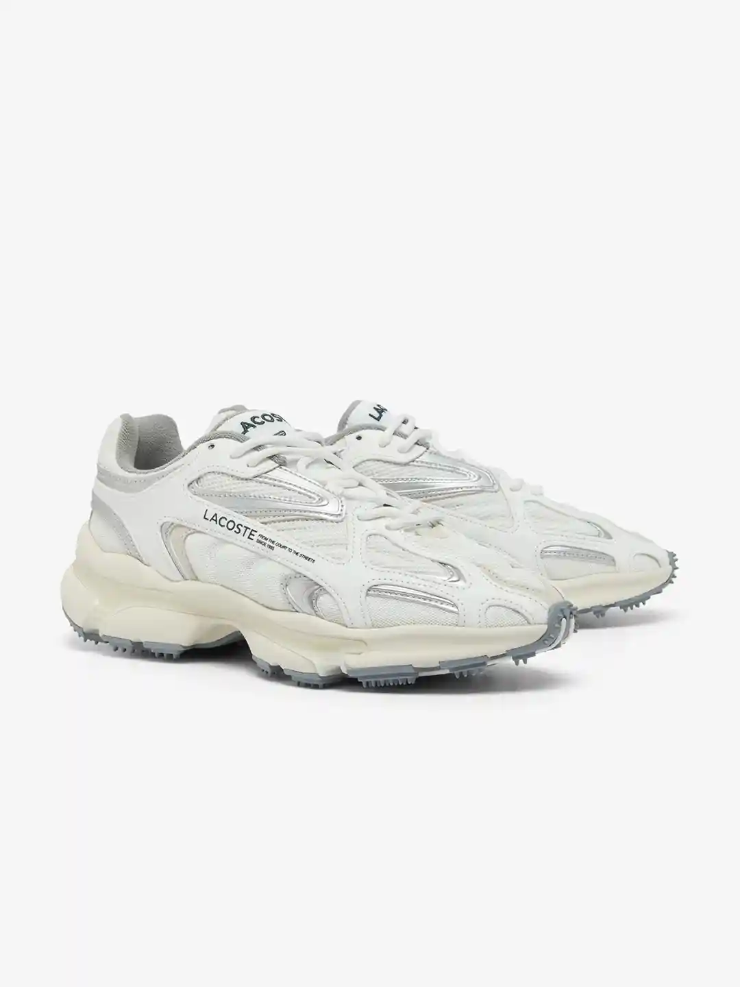 Buy Lacoste Men L003 2K24 Trainers Colourblocked Sneakers Casual