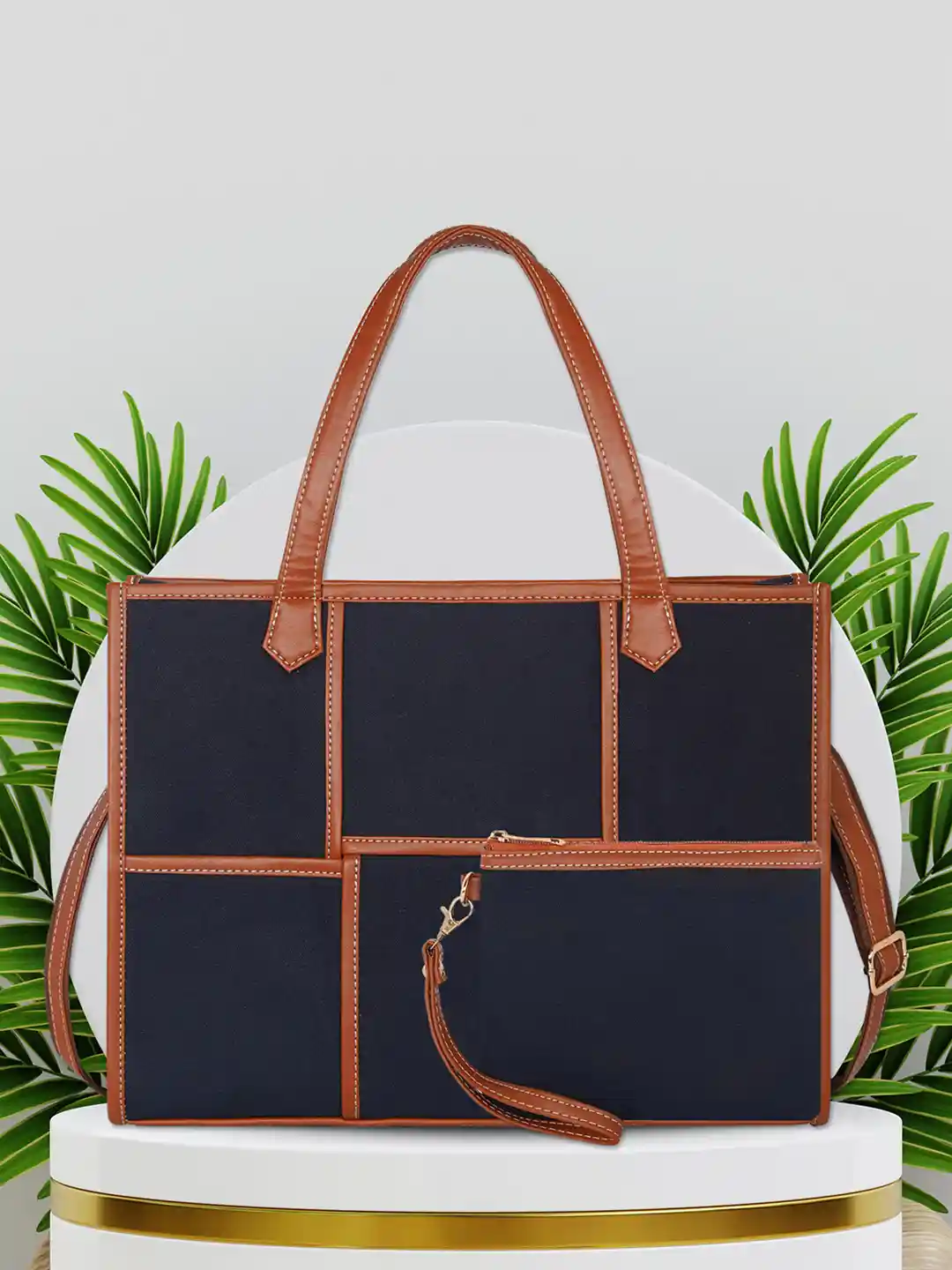 Womanix Oversized Structured Tote Bag