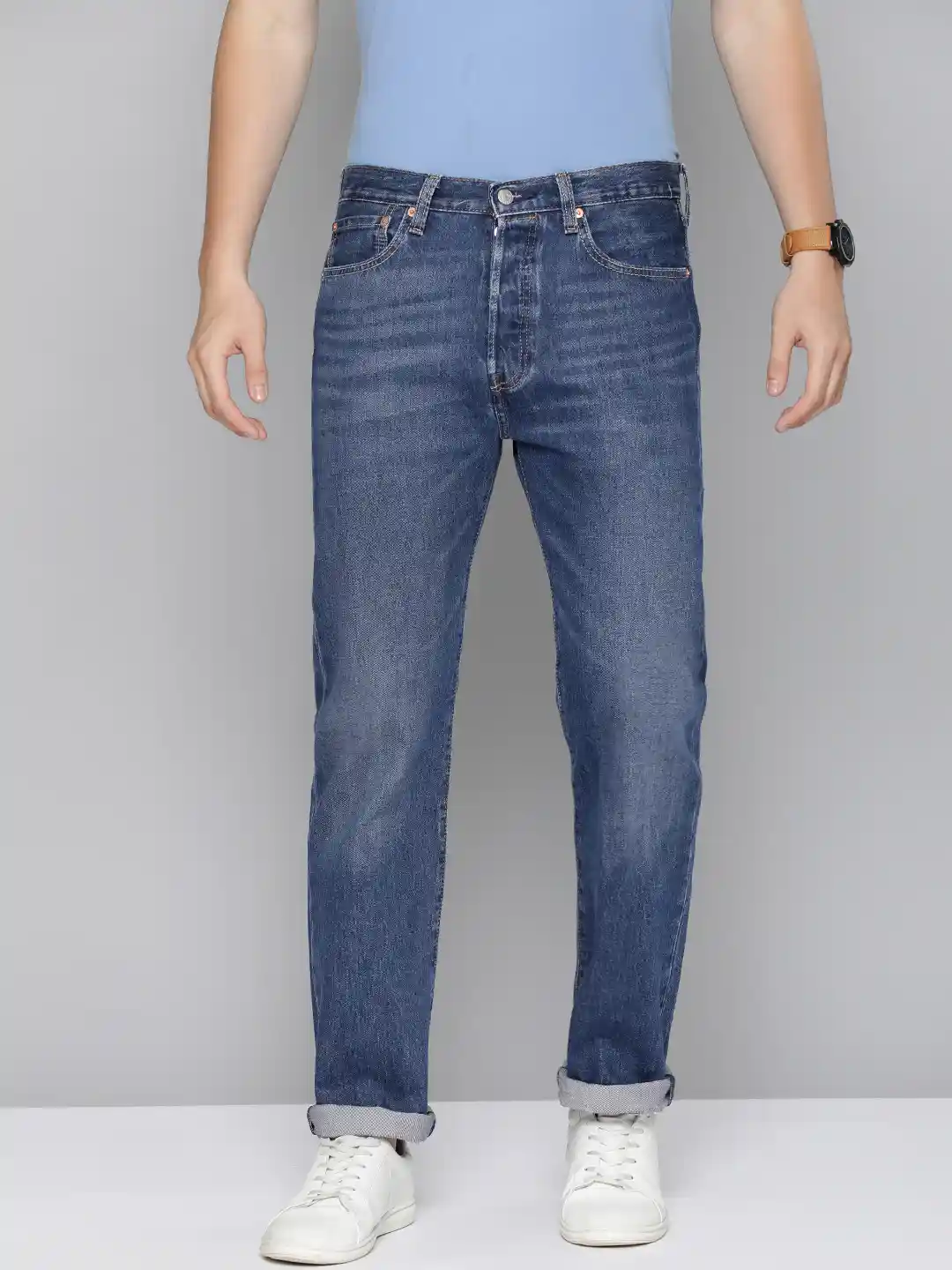 Levis 501 Straight Fit 501® Stretch Straight Jeans Levi's La Redoute