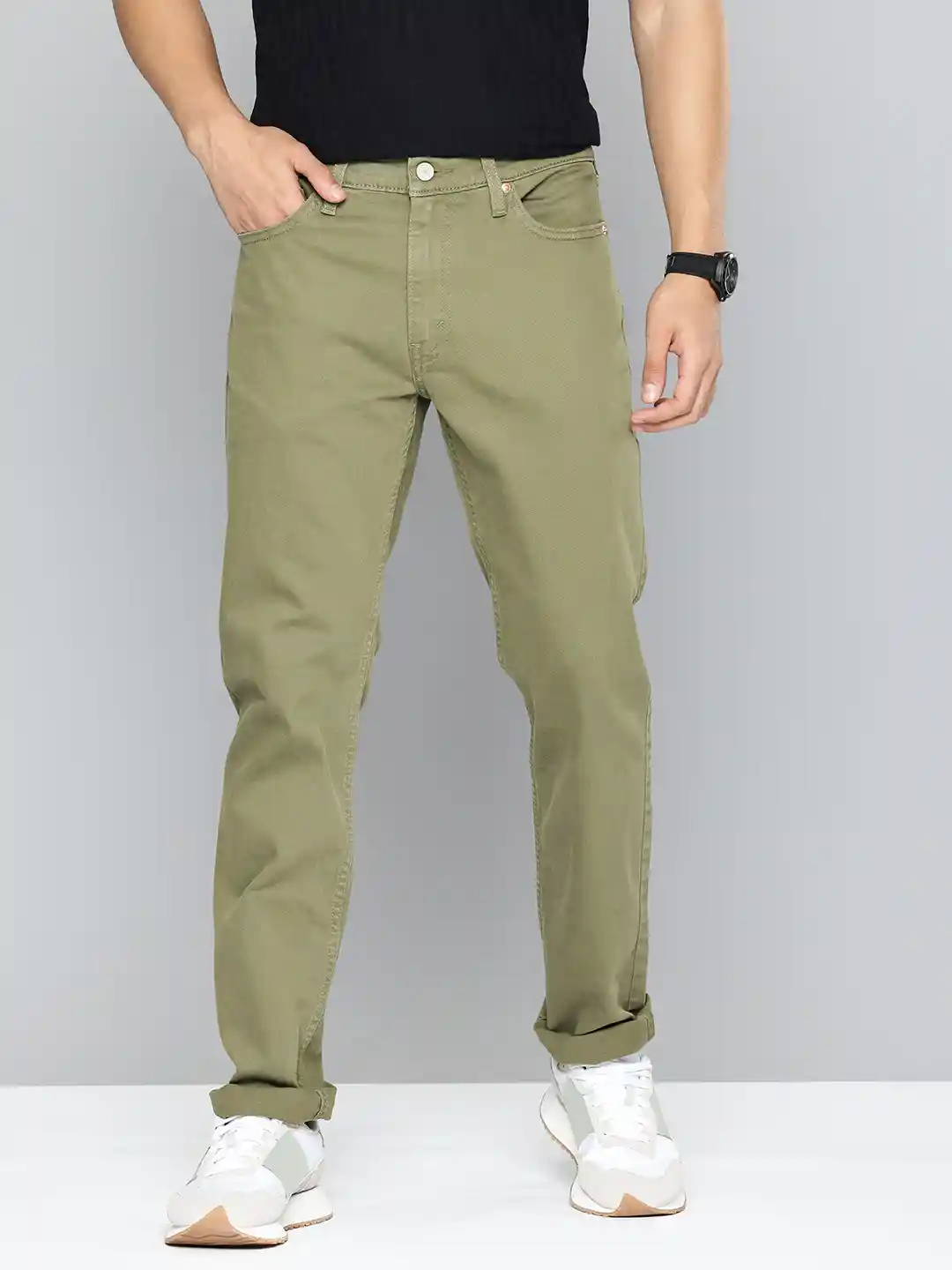 Khaki Levis 511 34 36 Levis Men 511 Slim Fit Stretchable Jeans
