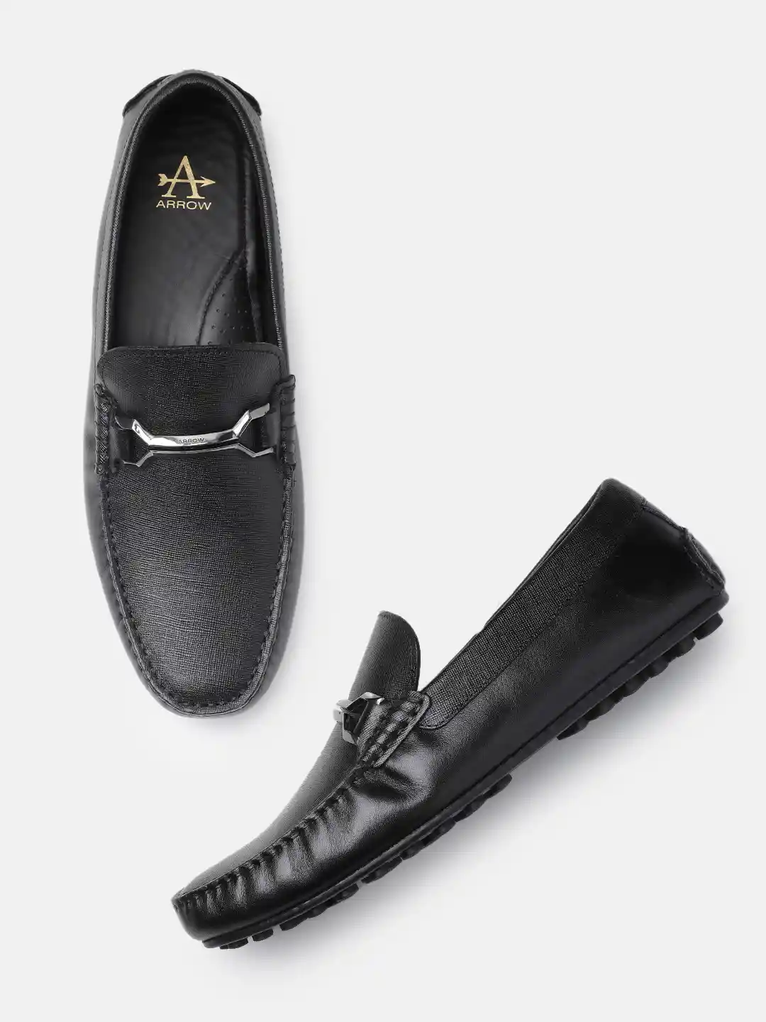 Arrow Men Leather Driving Shoes