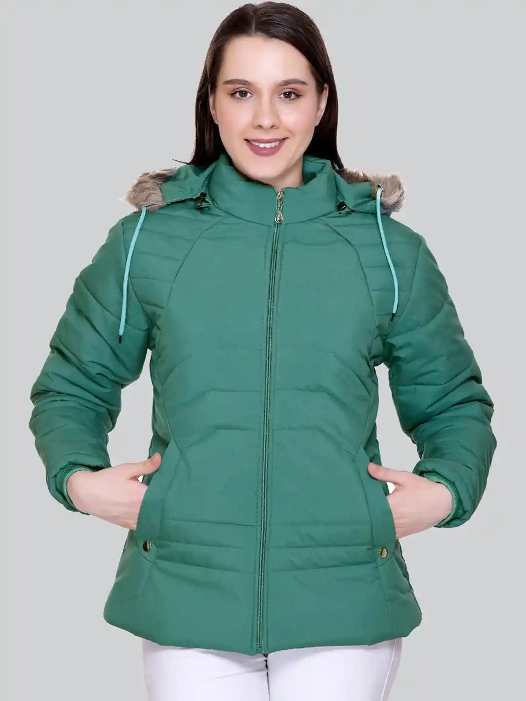 Buy BARSTOW Solid Women Lightweight Longline Padded Jacket