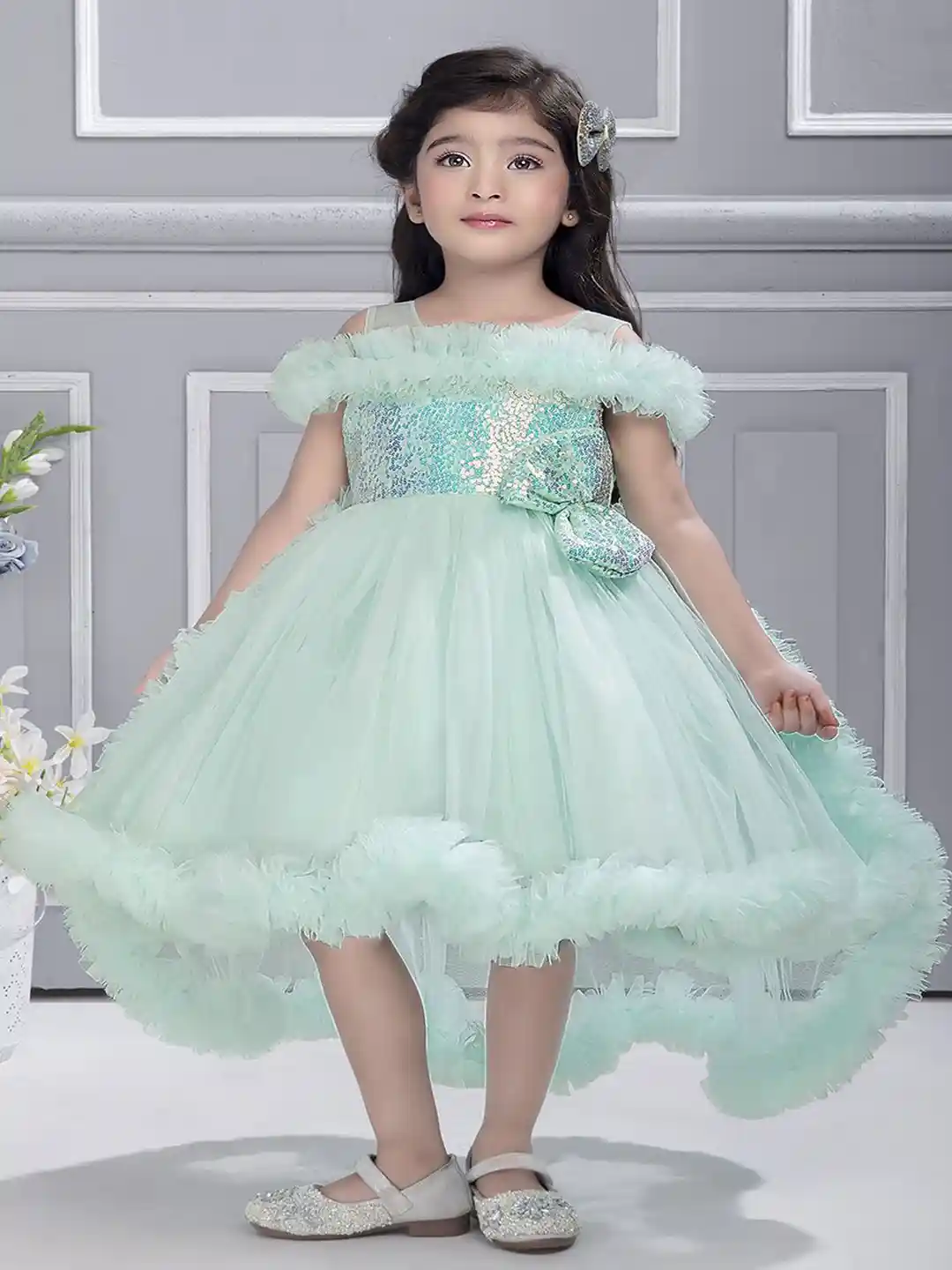 Long Frock Child Frock Design Cutting Long Frock Cutting Years