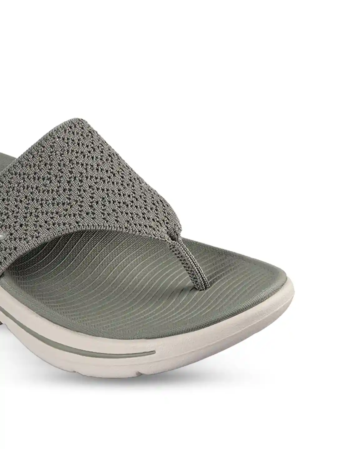 Buy Skechers GO WALK Women Self Design Round Toe T-Strap Room