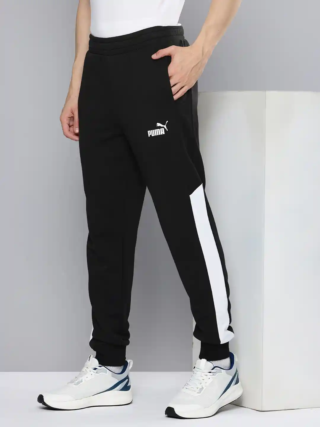 Track Pants Puma Mens French Terry Joggers Train French Terry