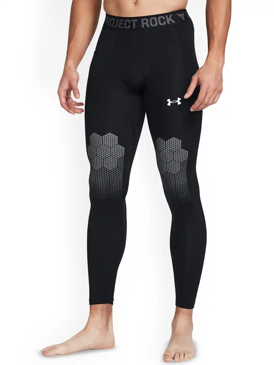 Buy UNDER Project Rock TurfGear Leggings Tights for Men 30248604