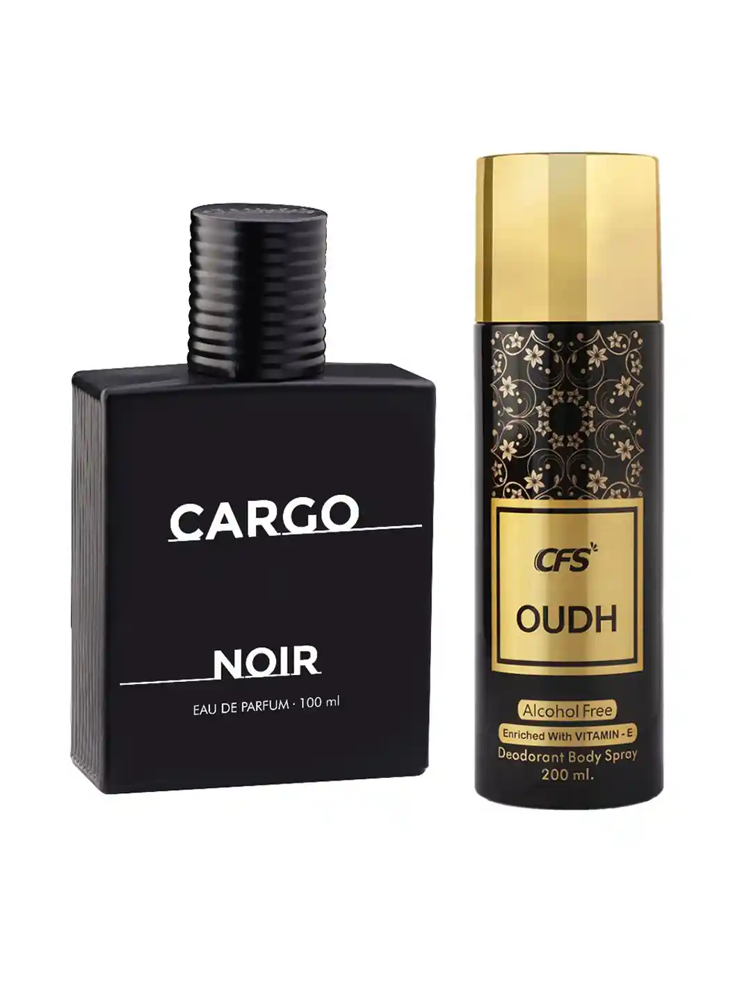 Buy CFS Cargo Noir EDP Long Lasting Perfume Oudh Black Deodorant