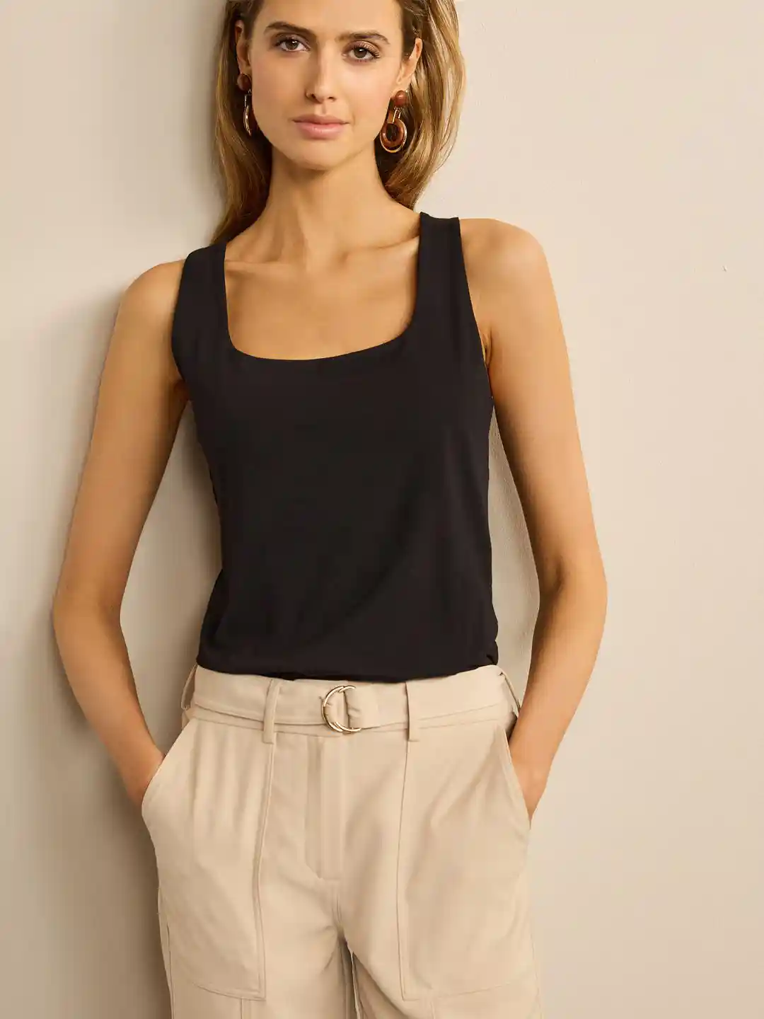 Buy NEXT Square Neck Sleeveless Inner Vest Innerwear Vests for