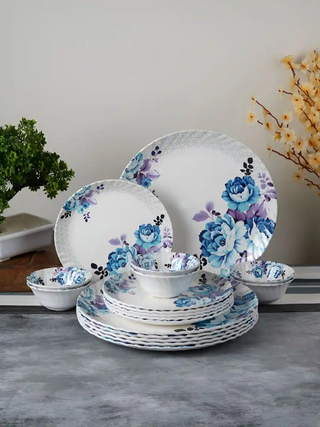 Melamine Plate Sainsburys Porcelain Dinner Set Buy Aura White