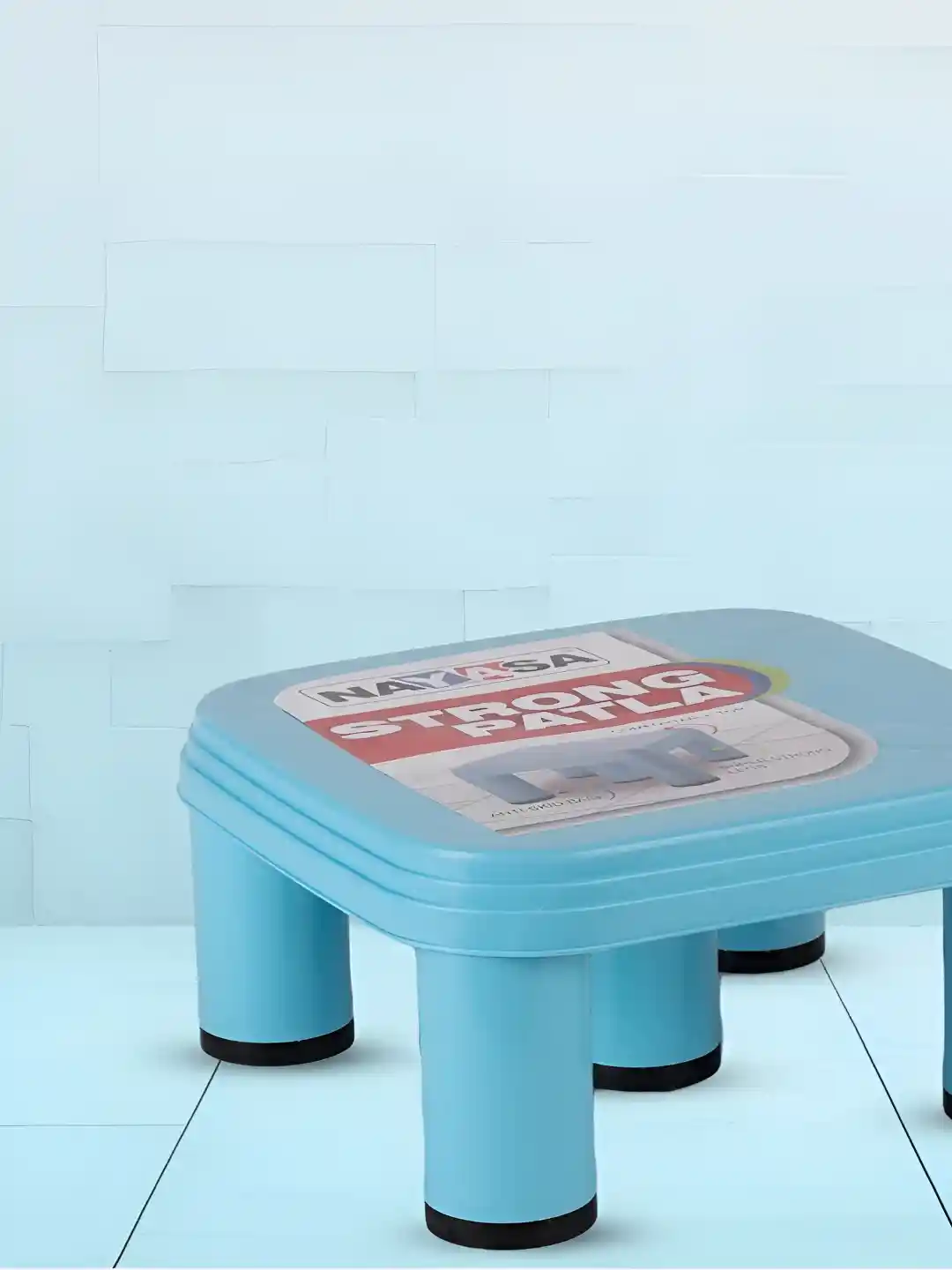 Buy Nayasa Strong Patla Blue Light Weight Durable Stool Stool