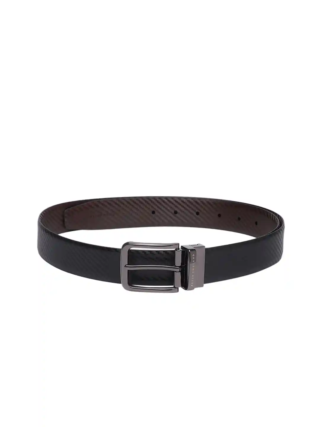peter england leather belt