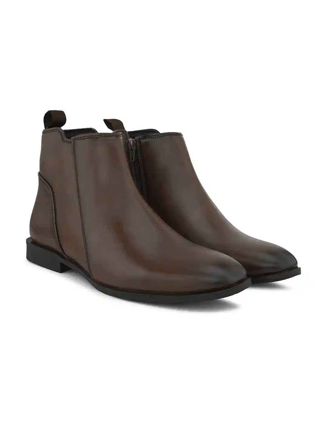 靴 real leather side zip boots Buy The Roadster Lifestyle Co Men Zipper Chelsea Boots