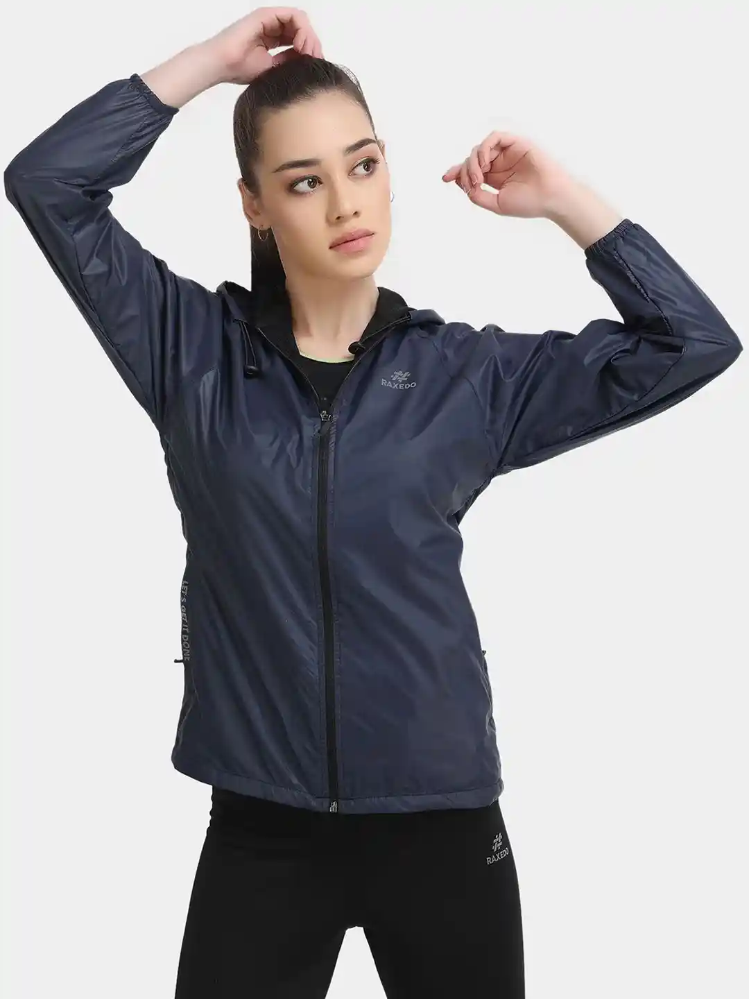 Raxedo Water Resistant Windcheater Jacket for Women, Light Weight Jacket  for Women