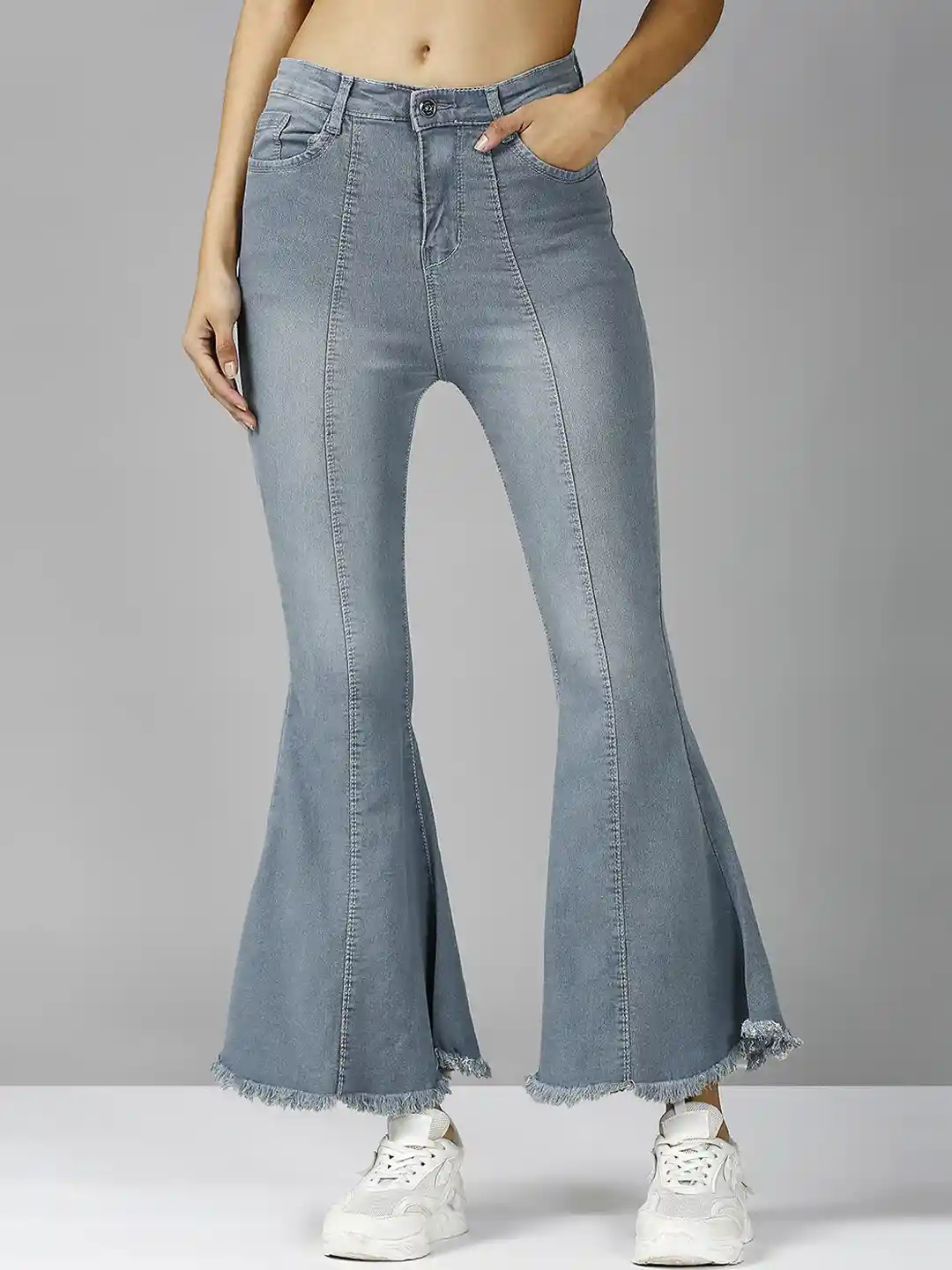 Flared Jeans Jeans For Short Legs Woman Bell Bottom Jeans For