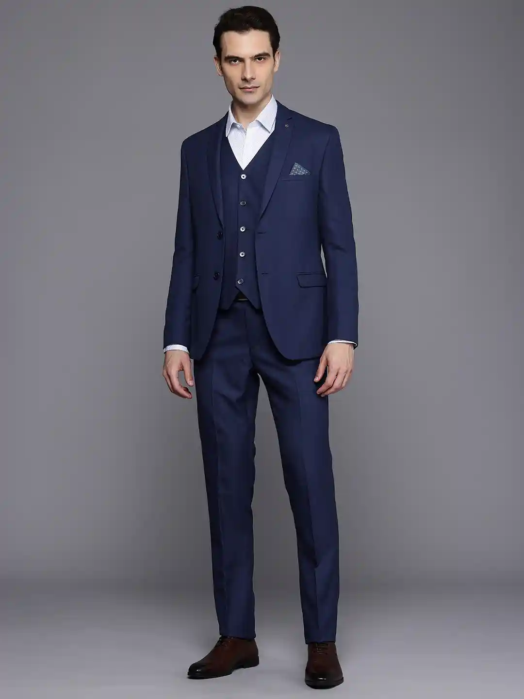 Buy Theme Men Piece Solid Slim Fit Suit Suits for Men 30421966