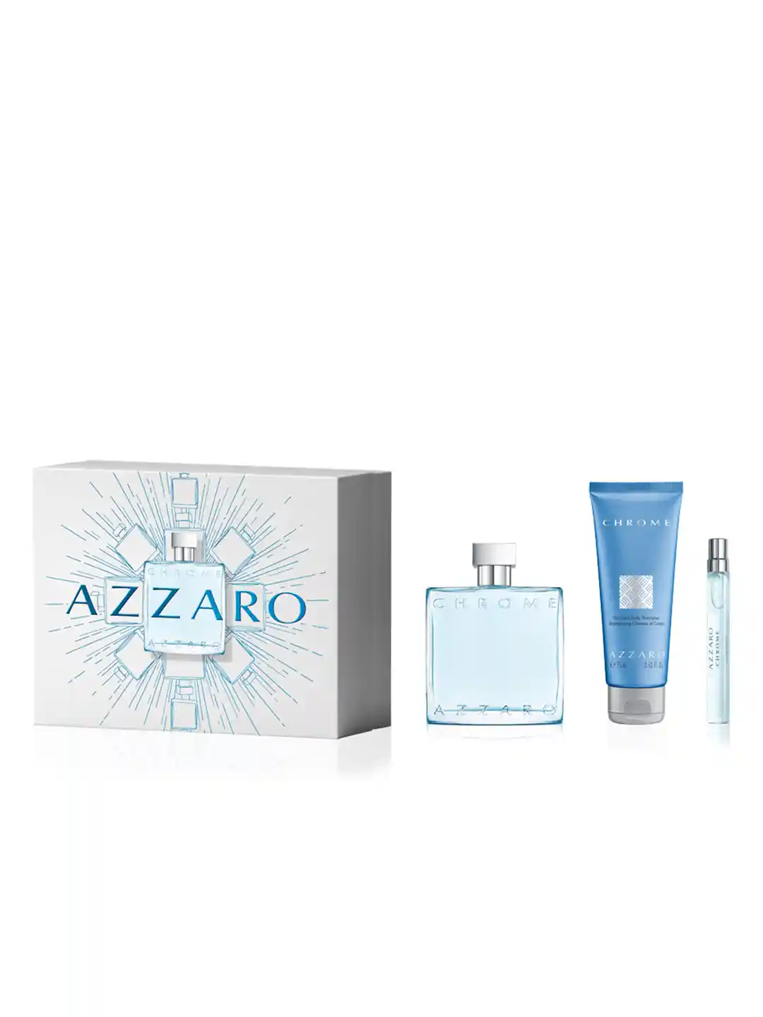 Buy Azzaro Men Chrome Fragrance Gift Set Fragrance Gift Set for