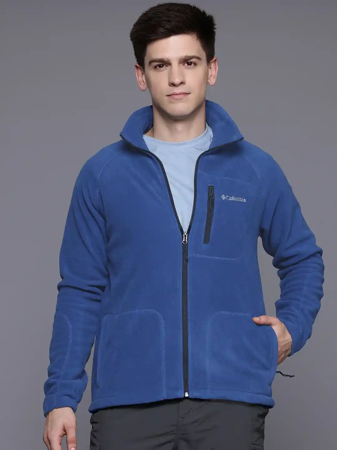 Columbia Lightweight Mens Fleece Columbia Men Fast Trek II Fleece - Main Image