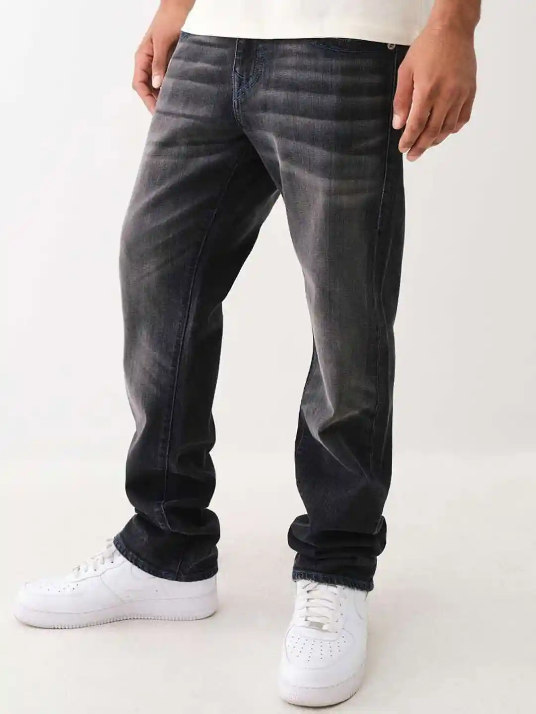 Buy True Religion SN Ricky Straight Fit Mid-Rise Washed Jeans