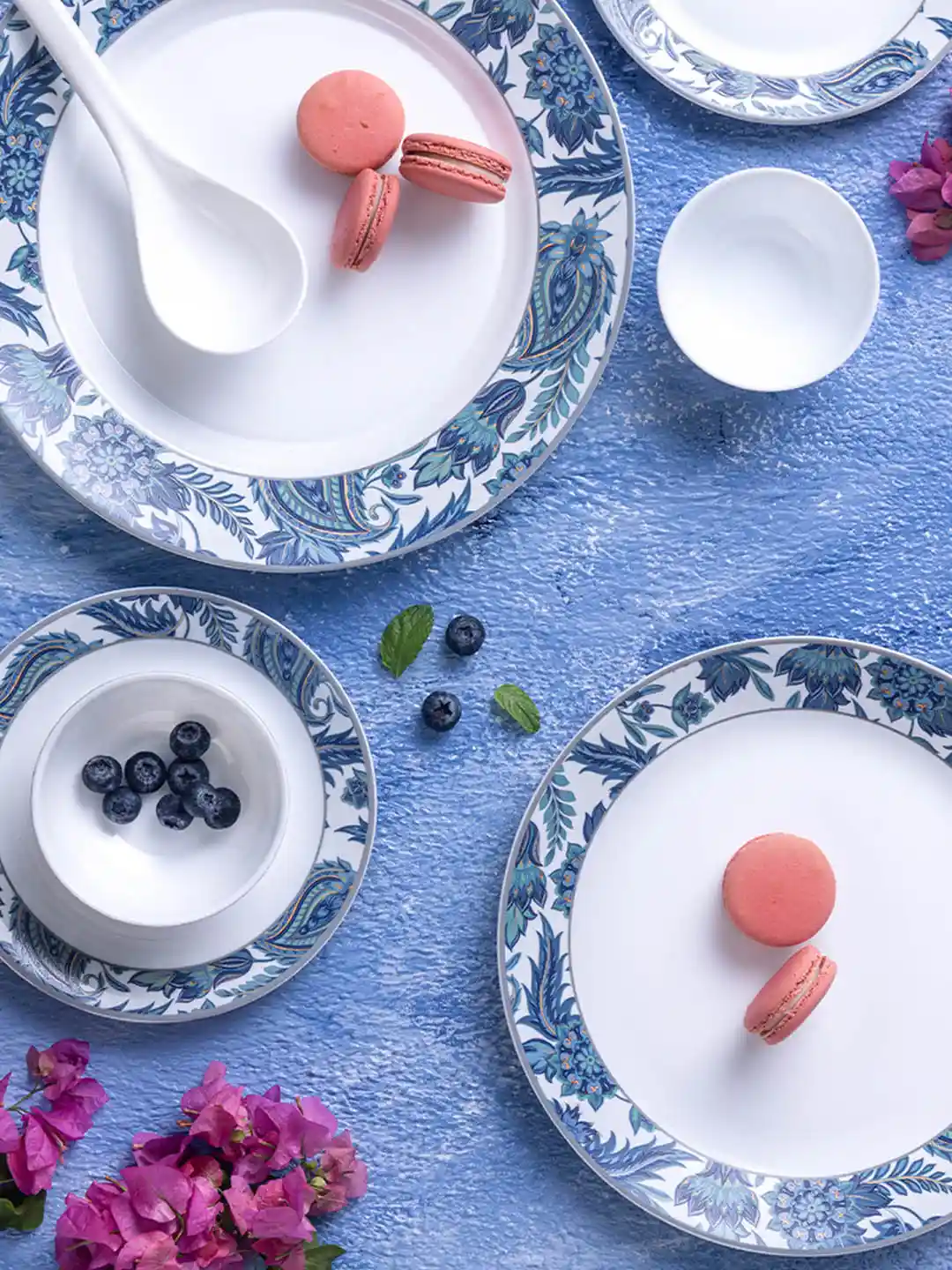 Buy Larah by BOROSIL Premia Series New Iris 37 Pieces Opalware