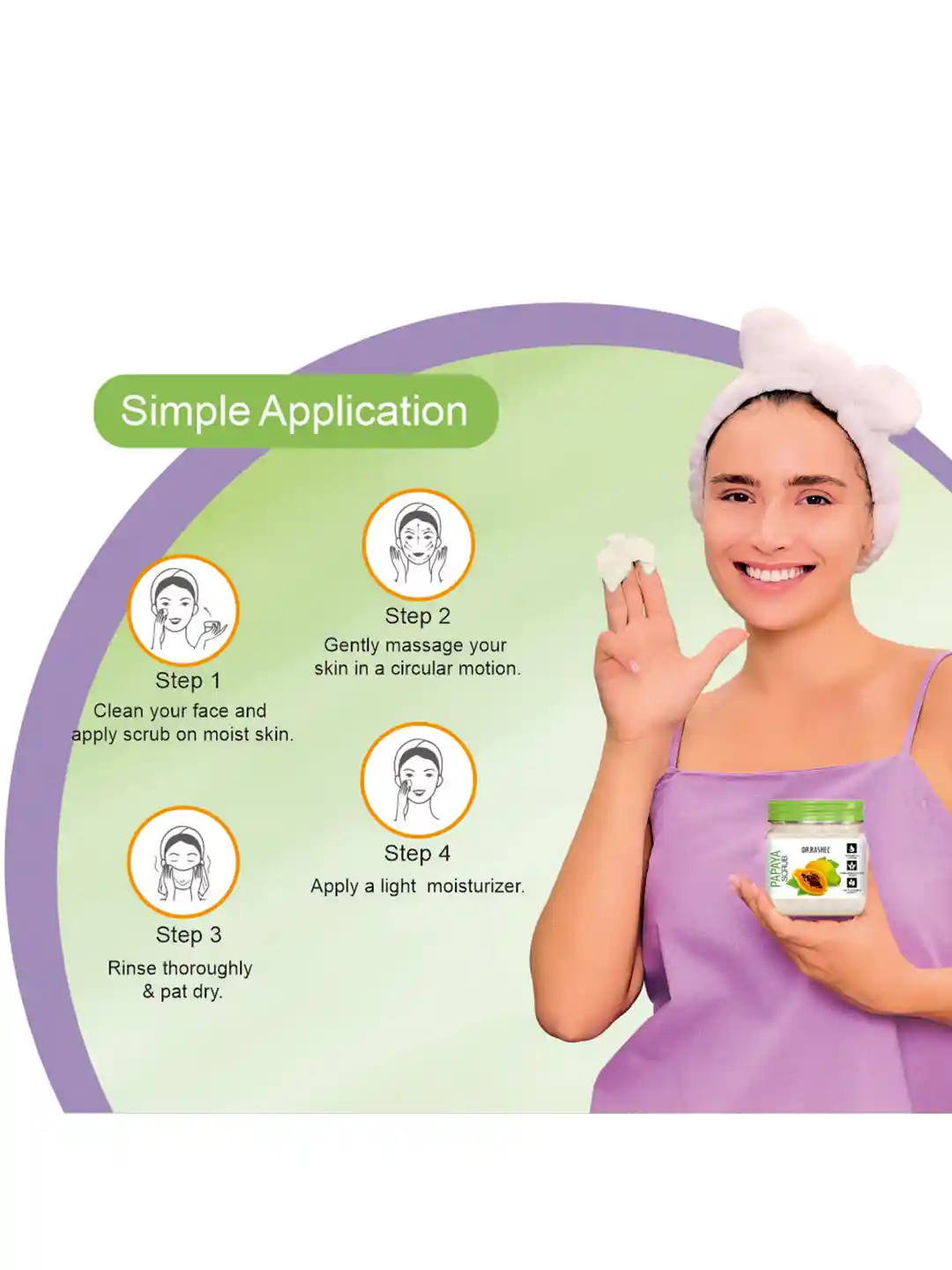 Buy Papaya Face Body Scrub For Deep Exfoliation