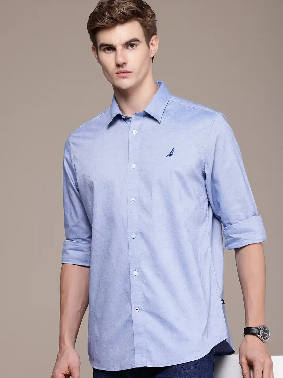 Buy Nautica Men Smart Opaque Casual Shirt Shirts for Men