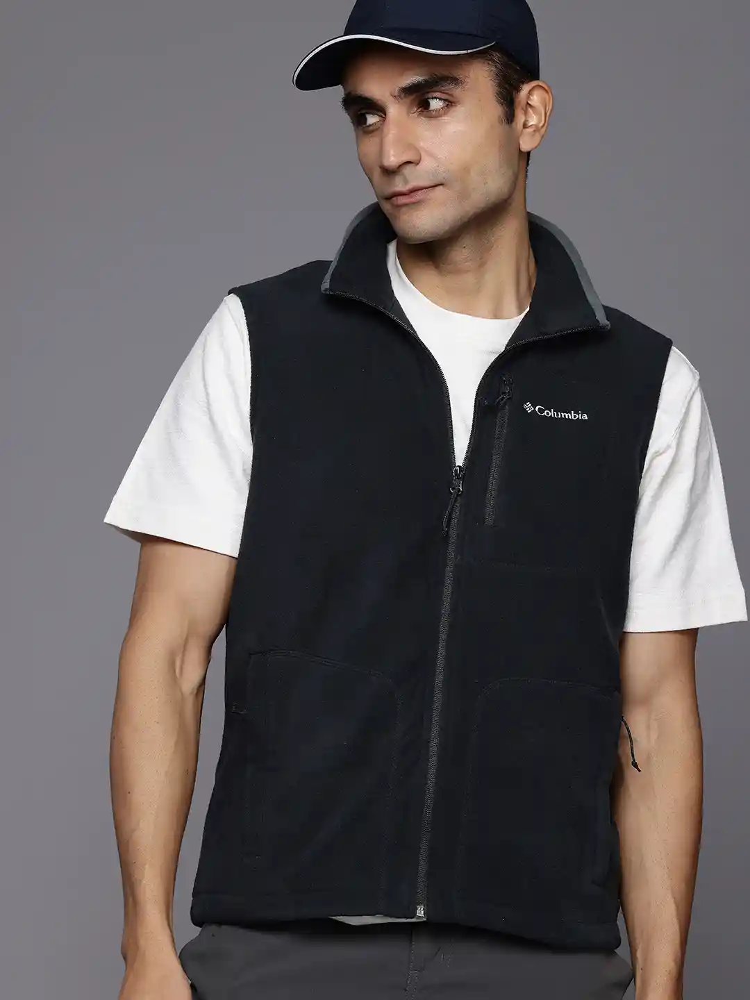Buy Columbia Men Fast Trek Fleece Vest Jackets for Men 30544590