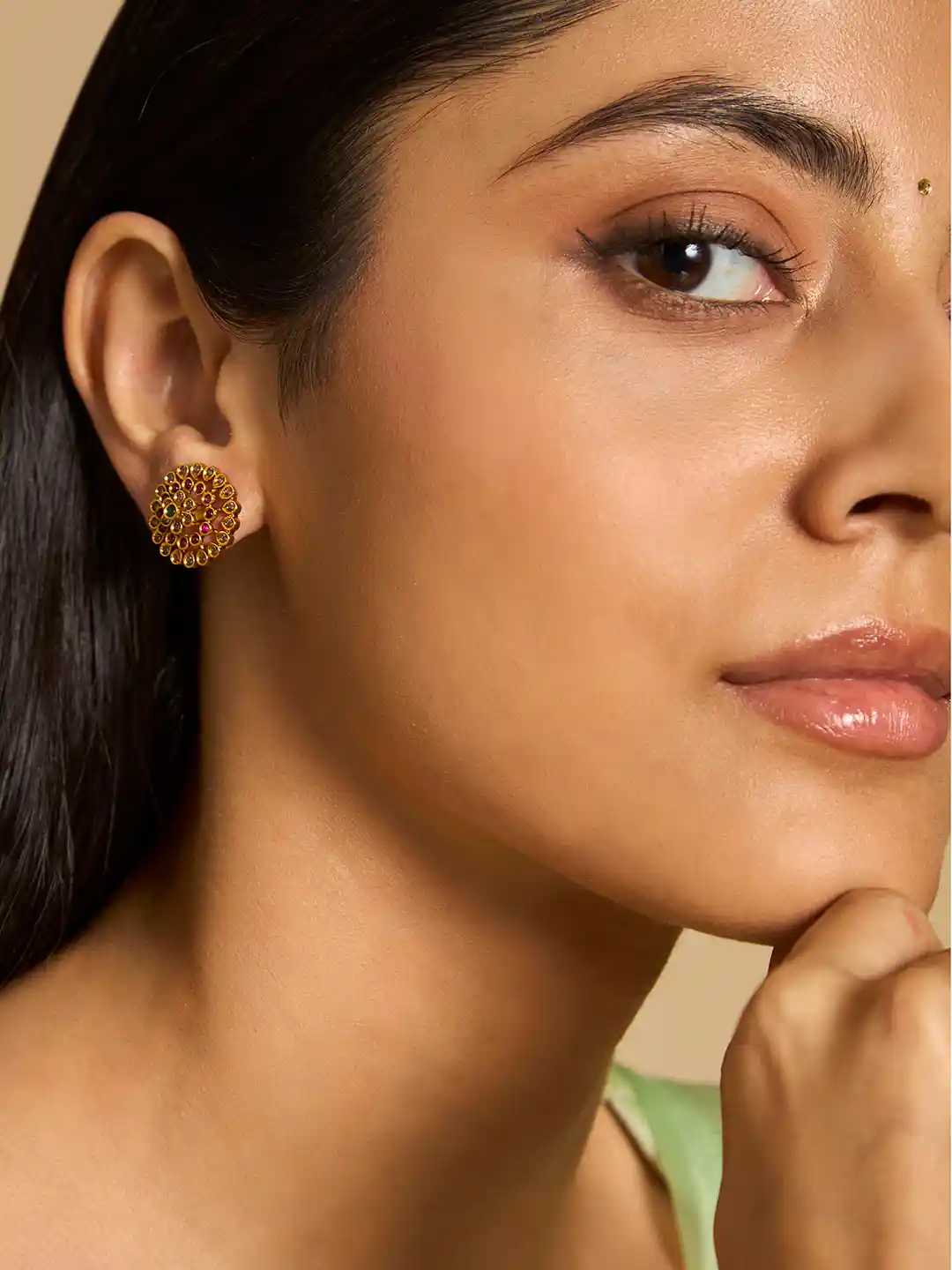 Buy Kushal's Fashion Jewellery Gold-Plated Classic Artificial