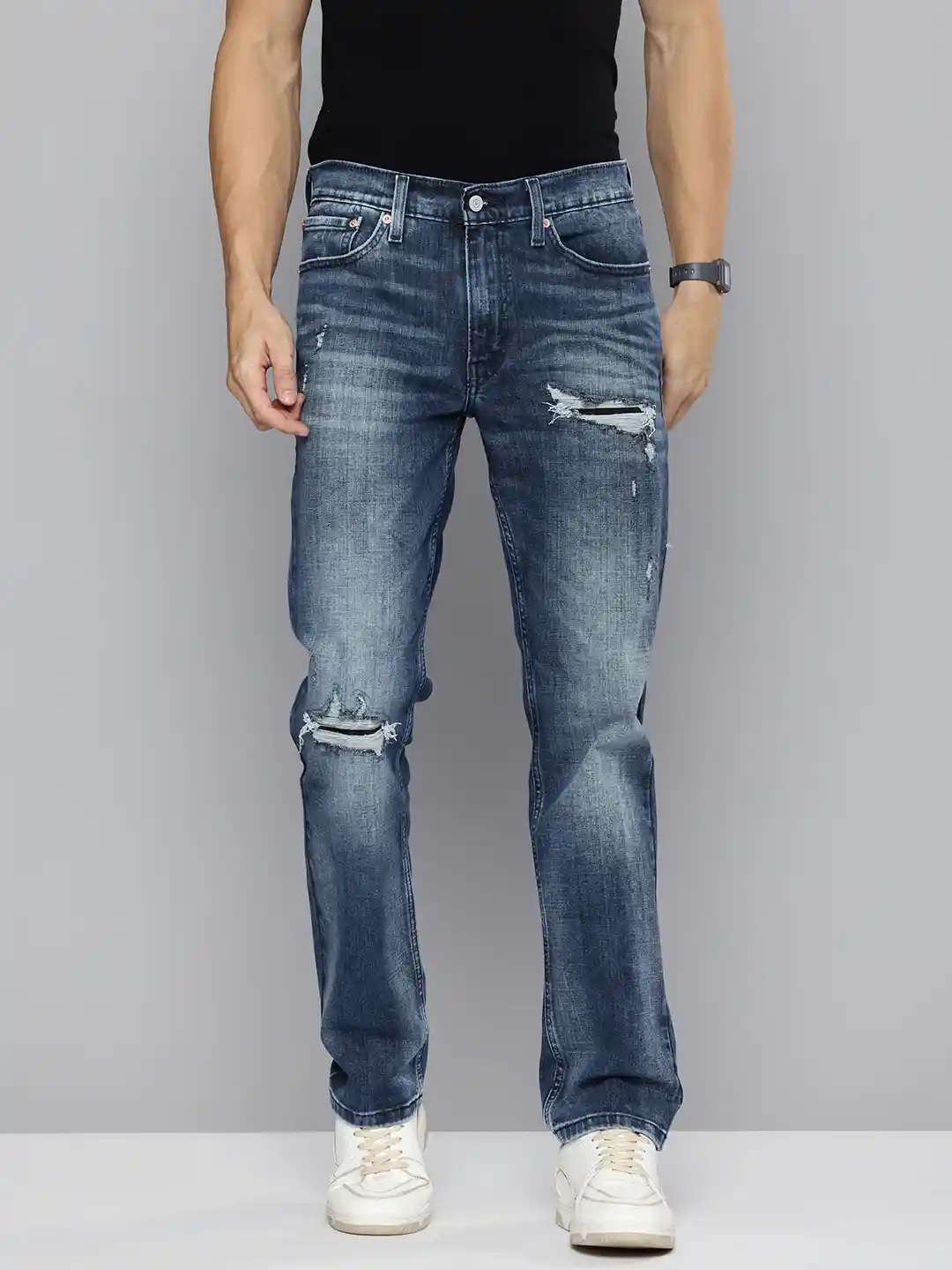 Buy Levis Men 511 Slim Fit Mildly Distressed Heavy Fade