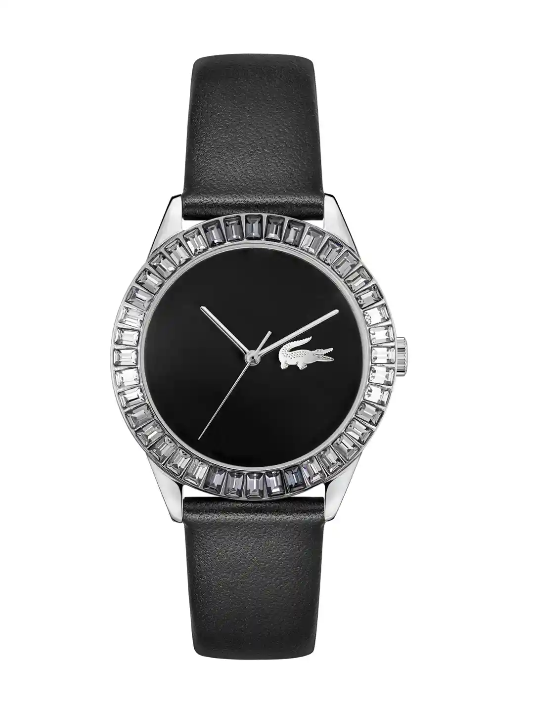 Buy Lacoste Women Ladycroc Leather Analogue Watch 2001411 - Main Image