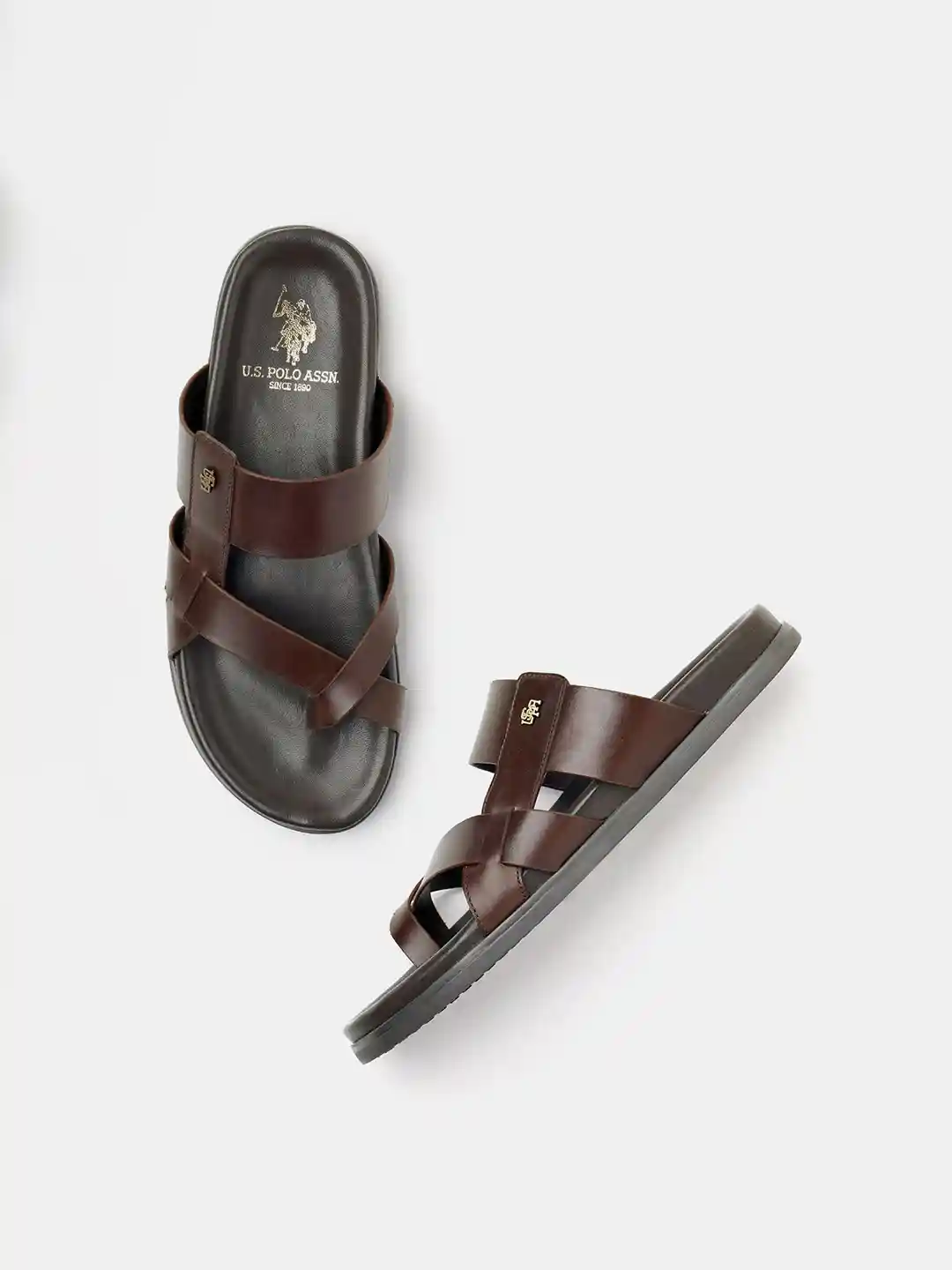 Buy Polo Men Leather Comfort Sandals Sandals for Men