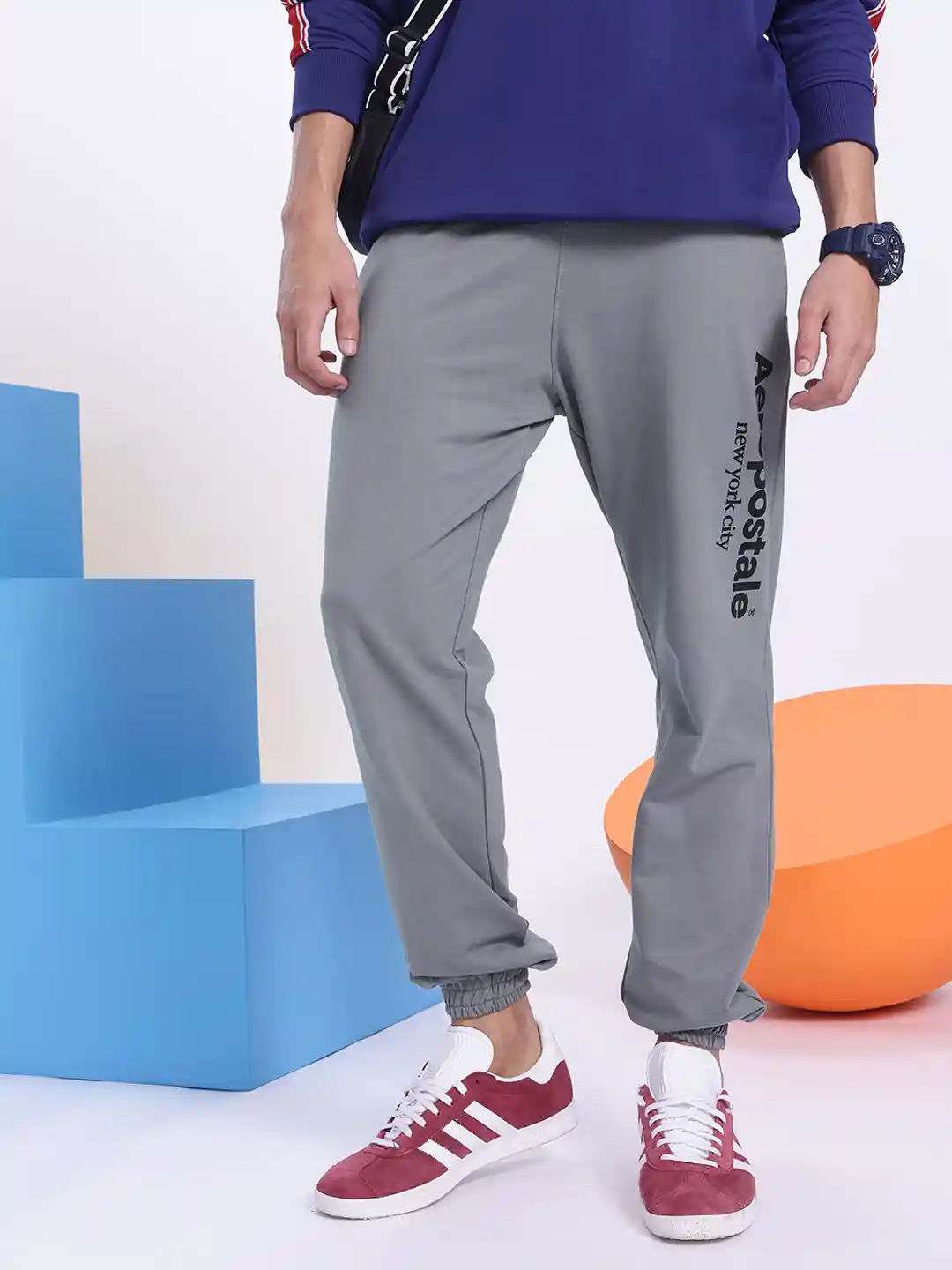 Aeropostale Men Printed Track Pants