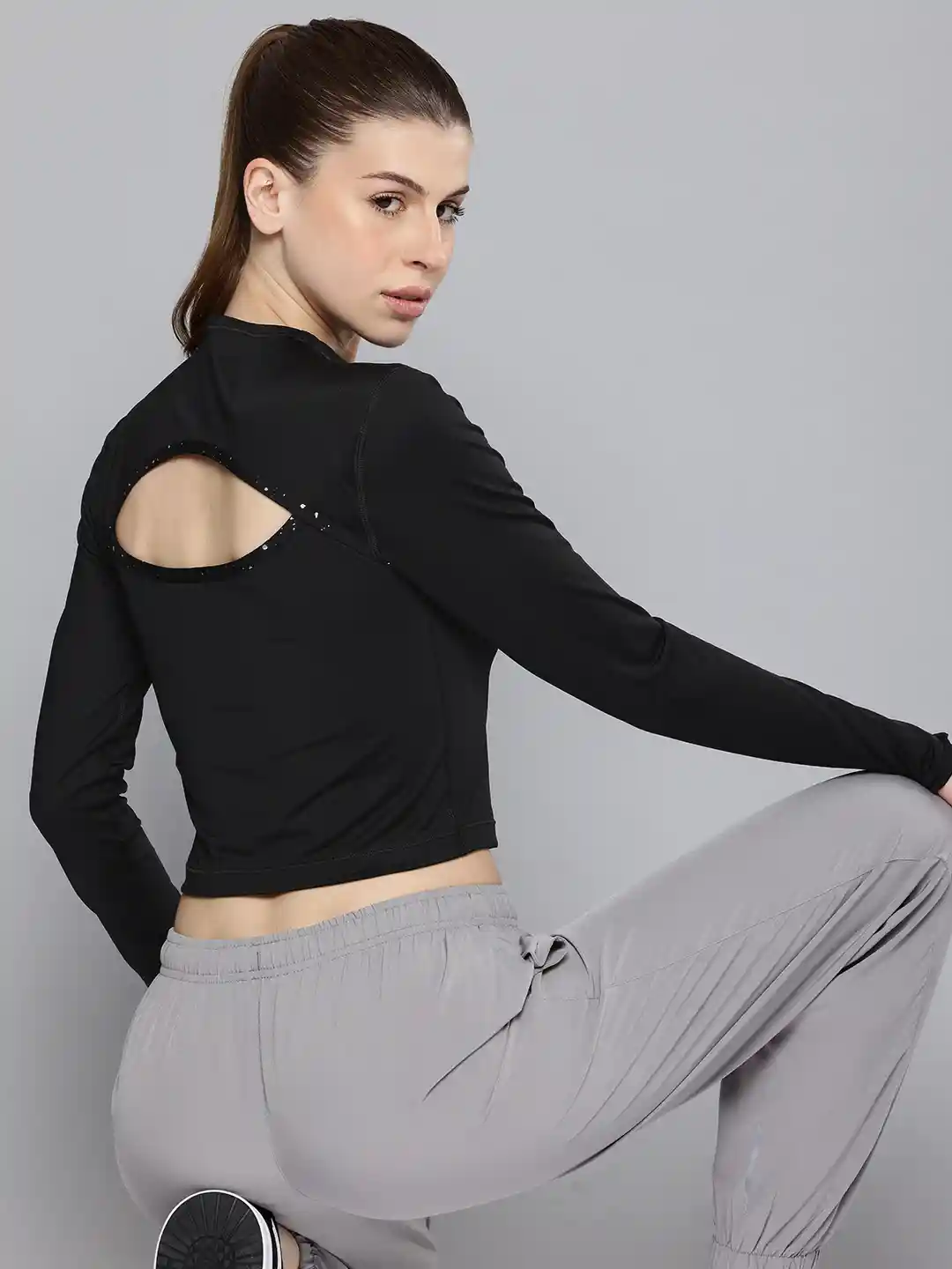 Buy Puma INTERGALACTIC DryCell Long Sleeve Cut Out Training Crop