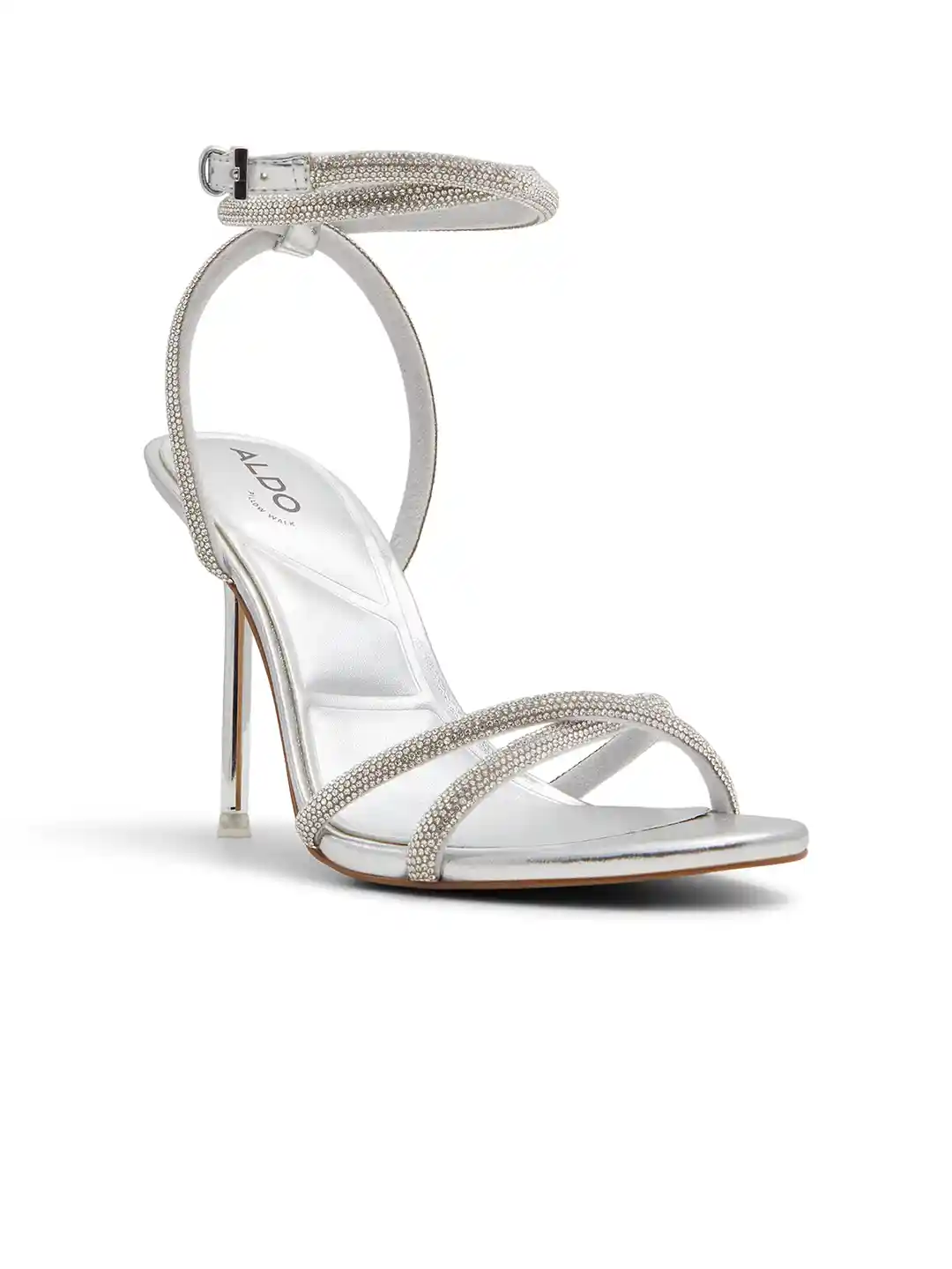 Buy ALDO Women Embellished Party Stiletto Heels Sandals Heels