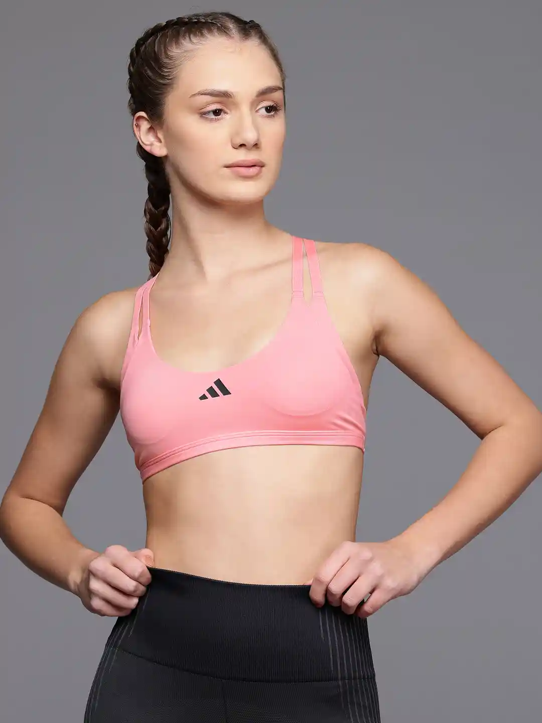 Buy ADIDAS Brand Logo Print Detail Aerim Ls Strngt Lightly Padded