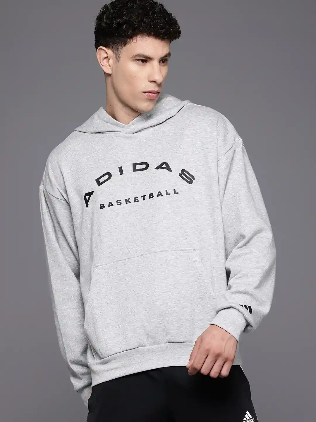 Buy ADIDAS Originals Select Foundation Fleece Hooded Basketball