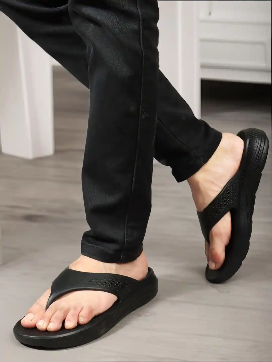 Flip Flops New Model Slippers Asian Men 4711 Thong Sandals Red