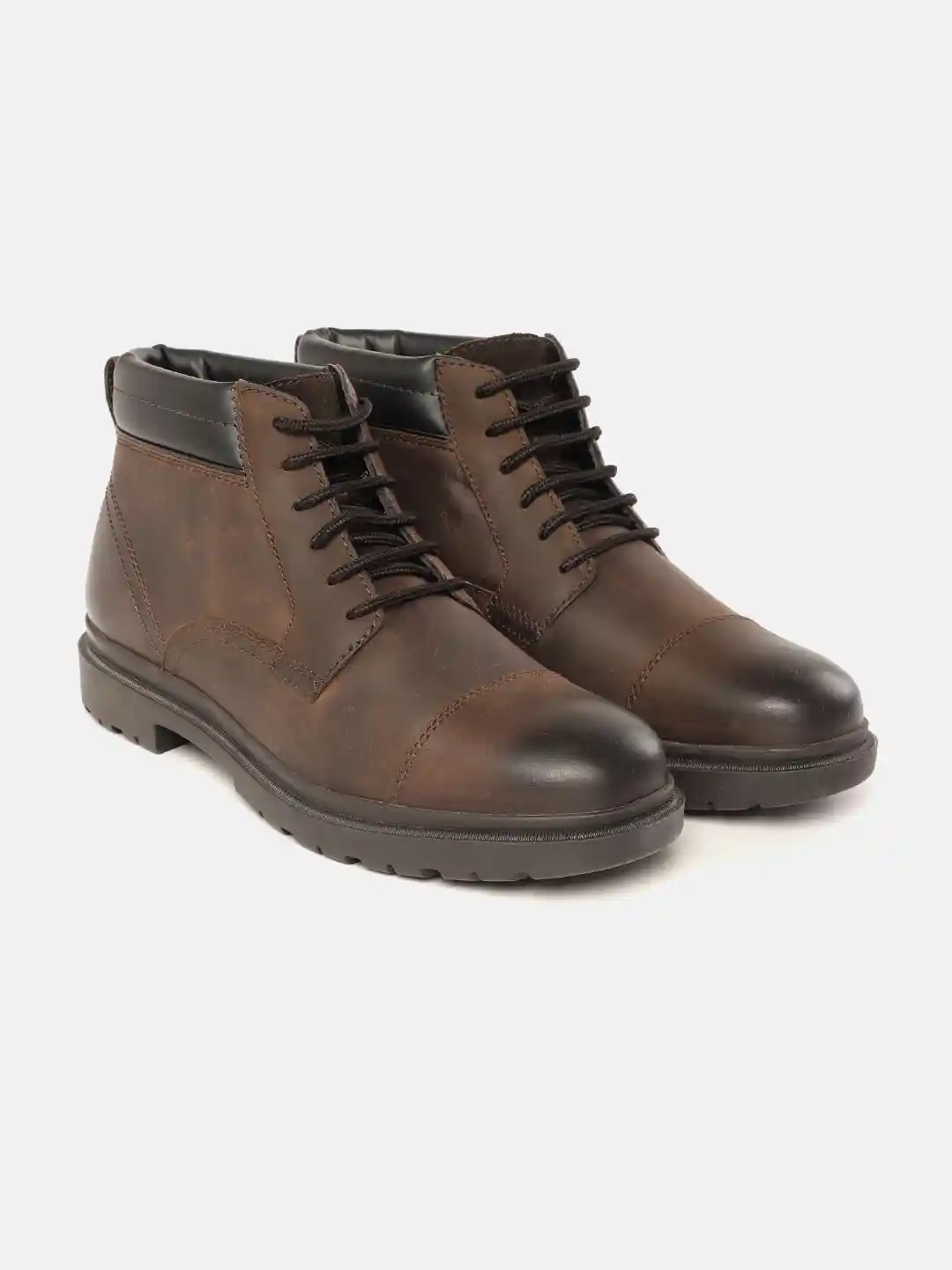 Leather Boots Geox Boots For Men Geox® LAGORAI GRIP ABX MAN: Black