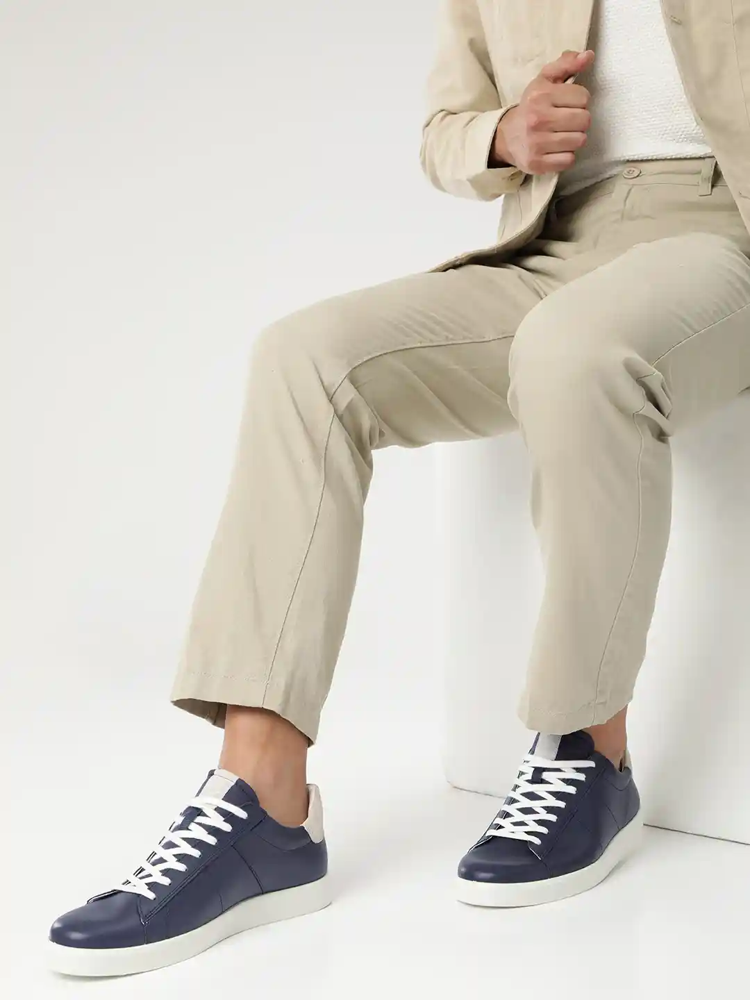 Leather Sneakers Ecco Mens Shoes Sneaker ECCO Men Street Lite