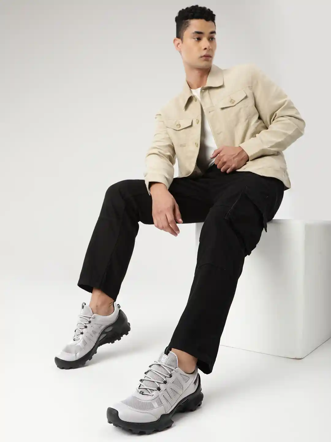 Buy ECCO Men BIOM C-Trial Leather Sneakers Casual Shoes for Men