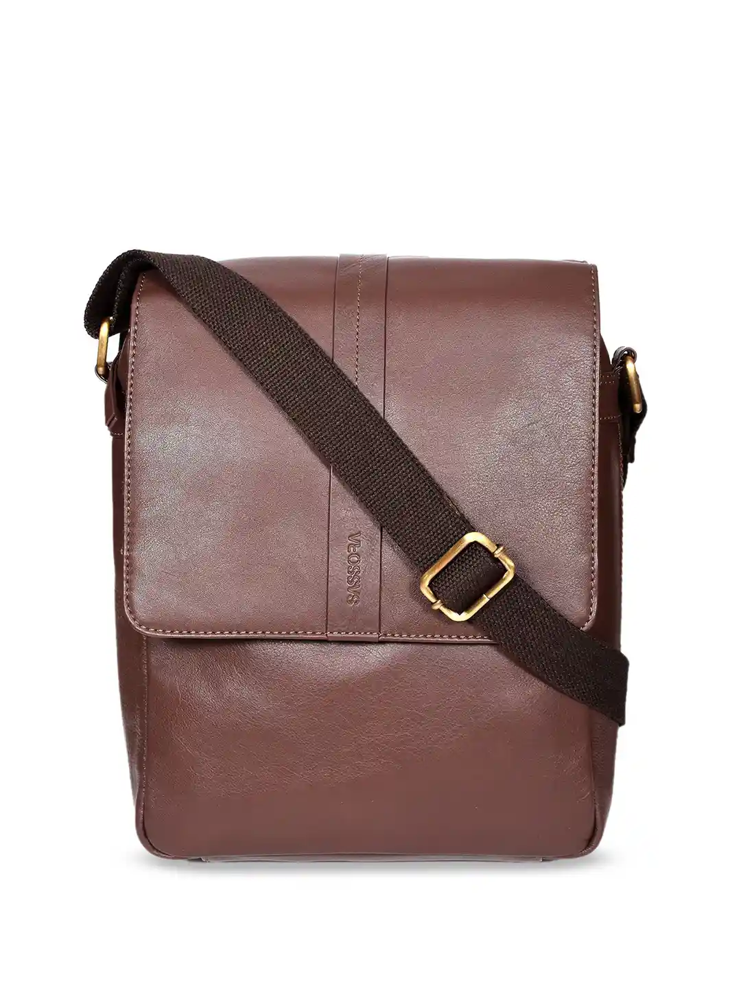 Sassora Men Leather Crossbody Sling Bag
