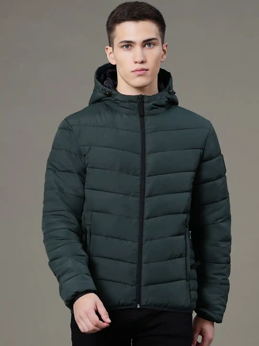 Buy Red Tape Men Hooded Water Resistant Padded Jacket Jackets