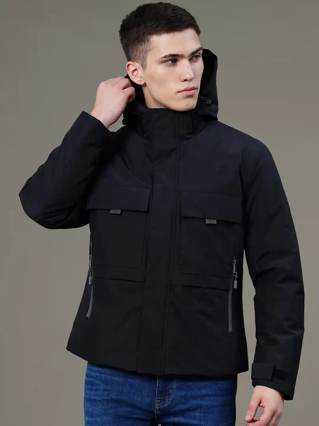 Red Tape Jackets Near Me Mens Red Tape White Regular Fit Printed